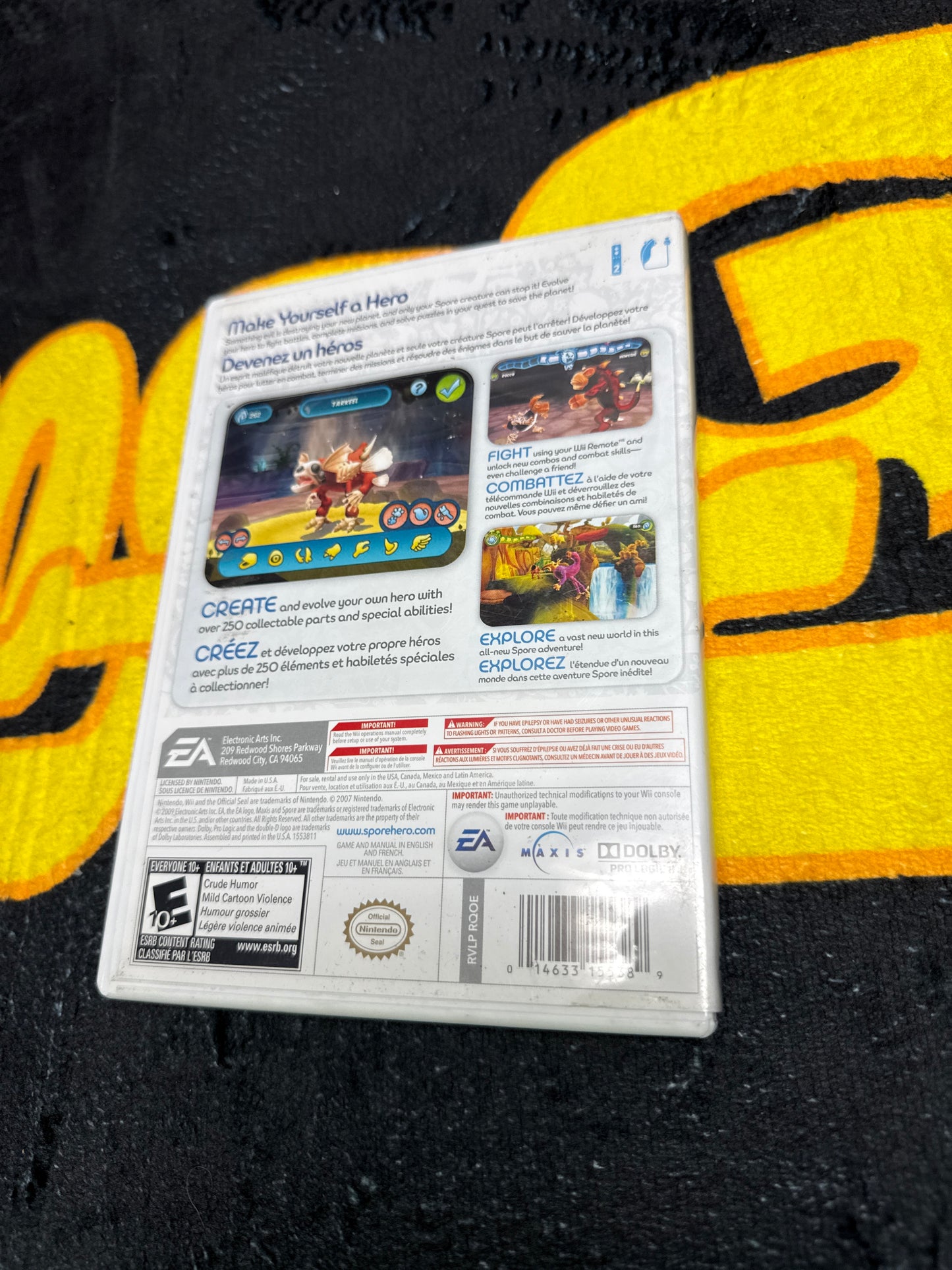 Spore Hero for Nintendo Wii (Used)