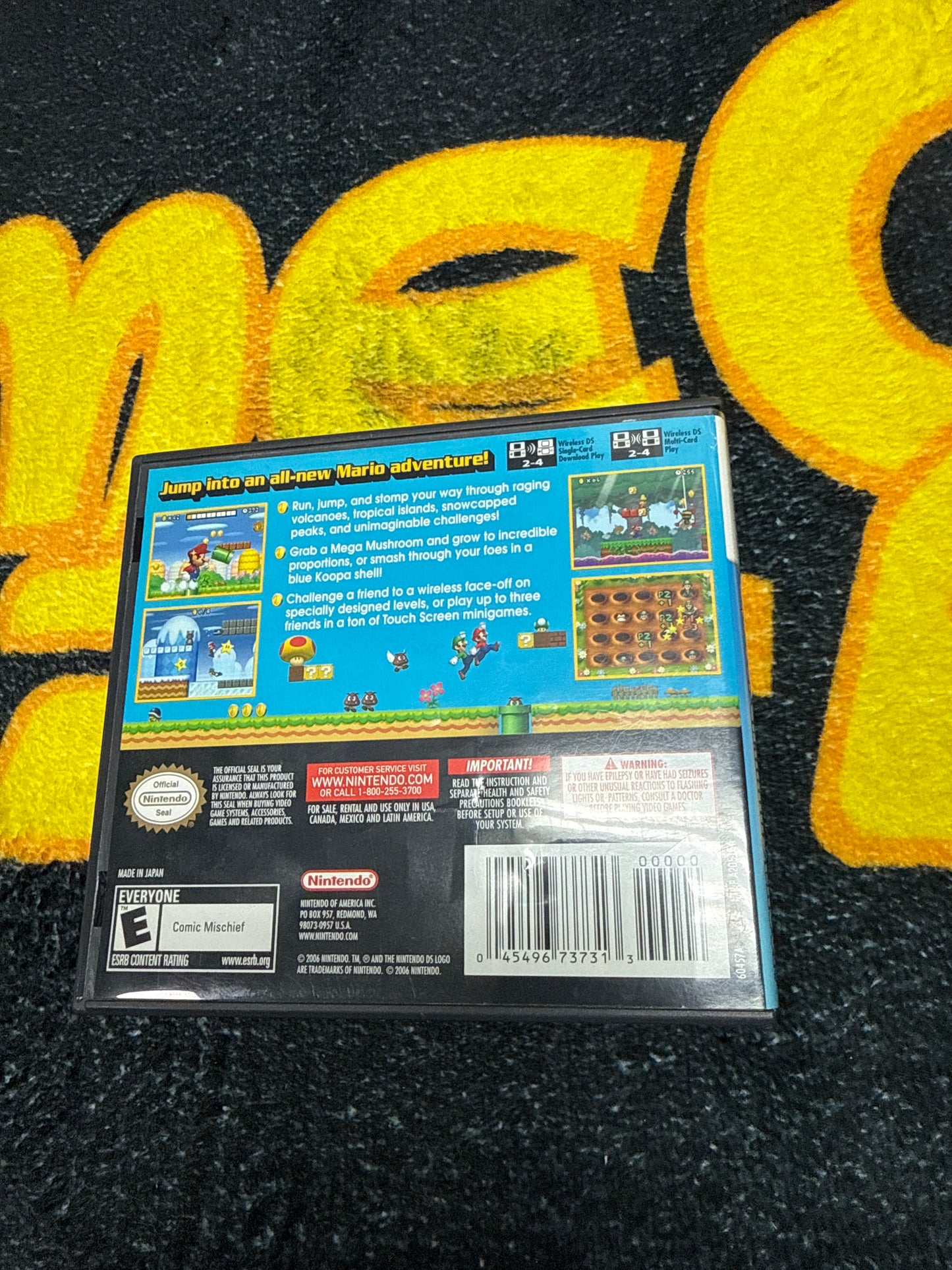 New Super Mario Bros. With Inserts for Nintendo DS (Used)