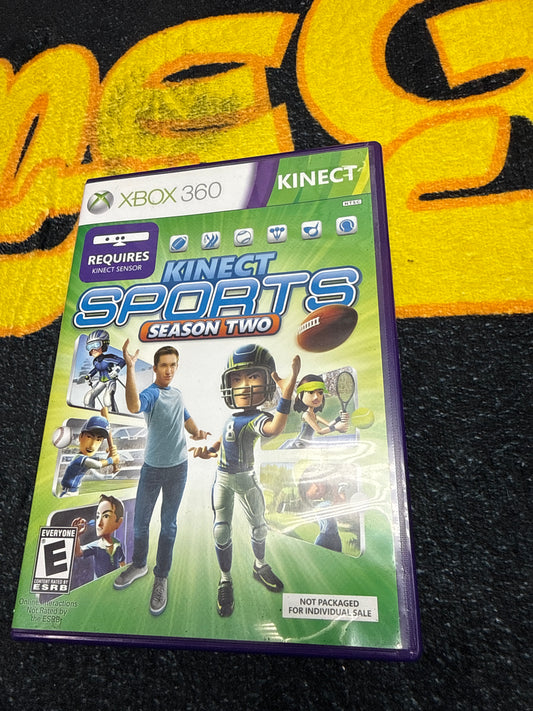 Kinect Sports Season Two for Microsoft Xbox 360 (Used)