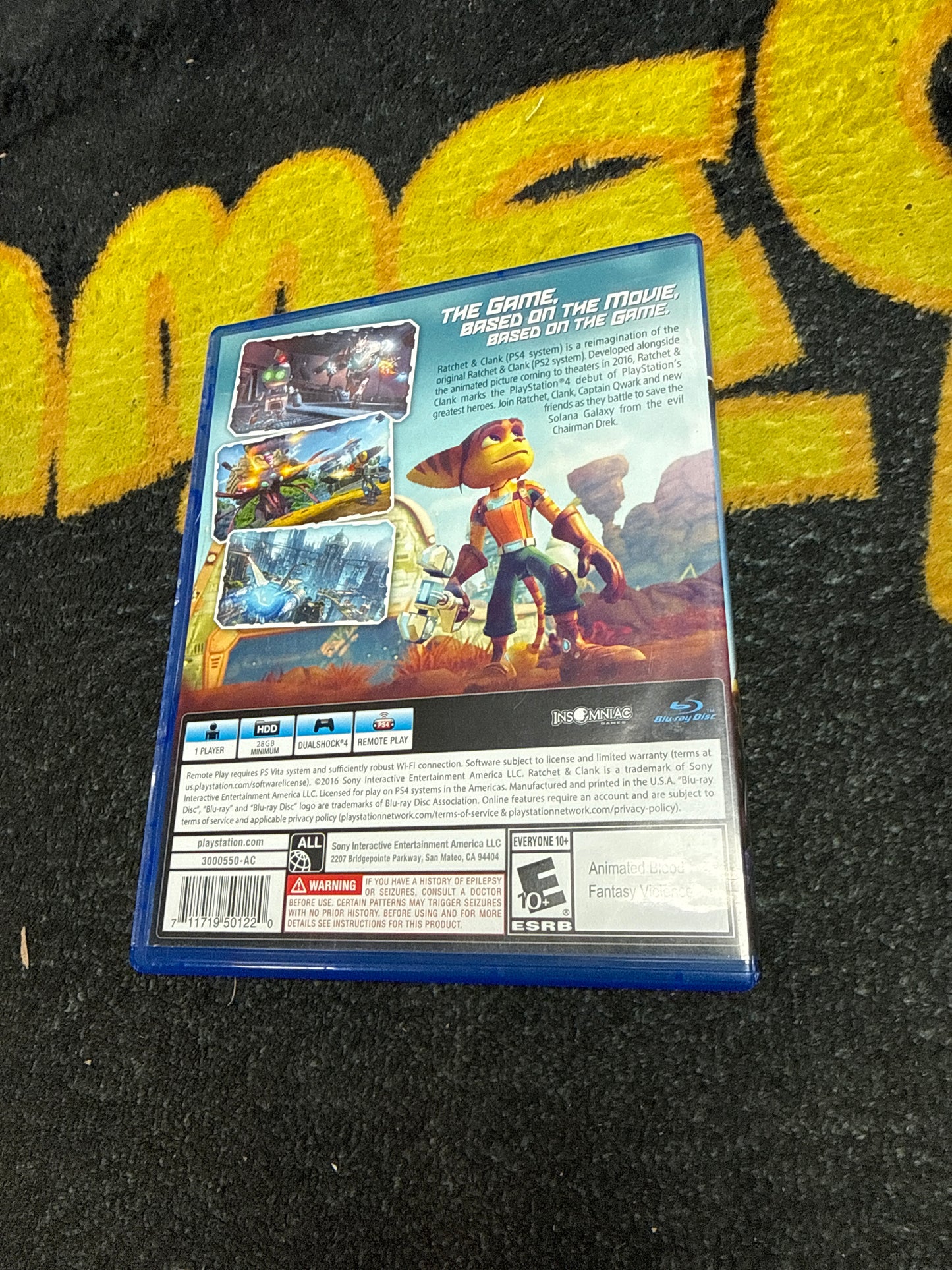 Ratchet & Clank for Sony PlayStation 4 (Used)