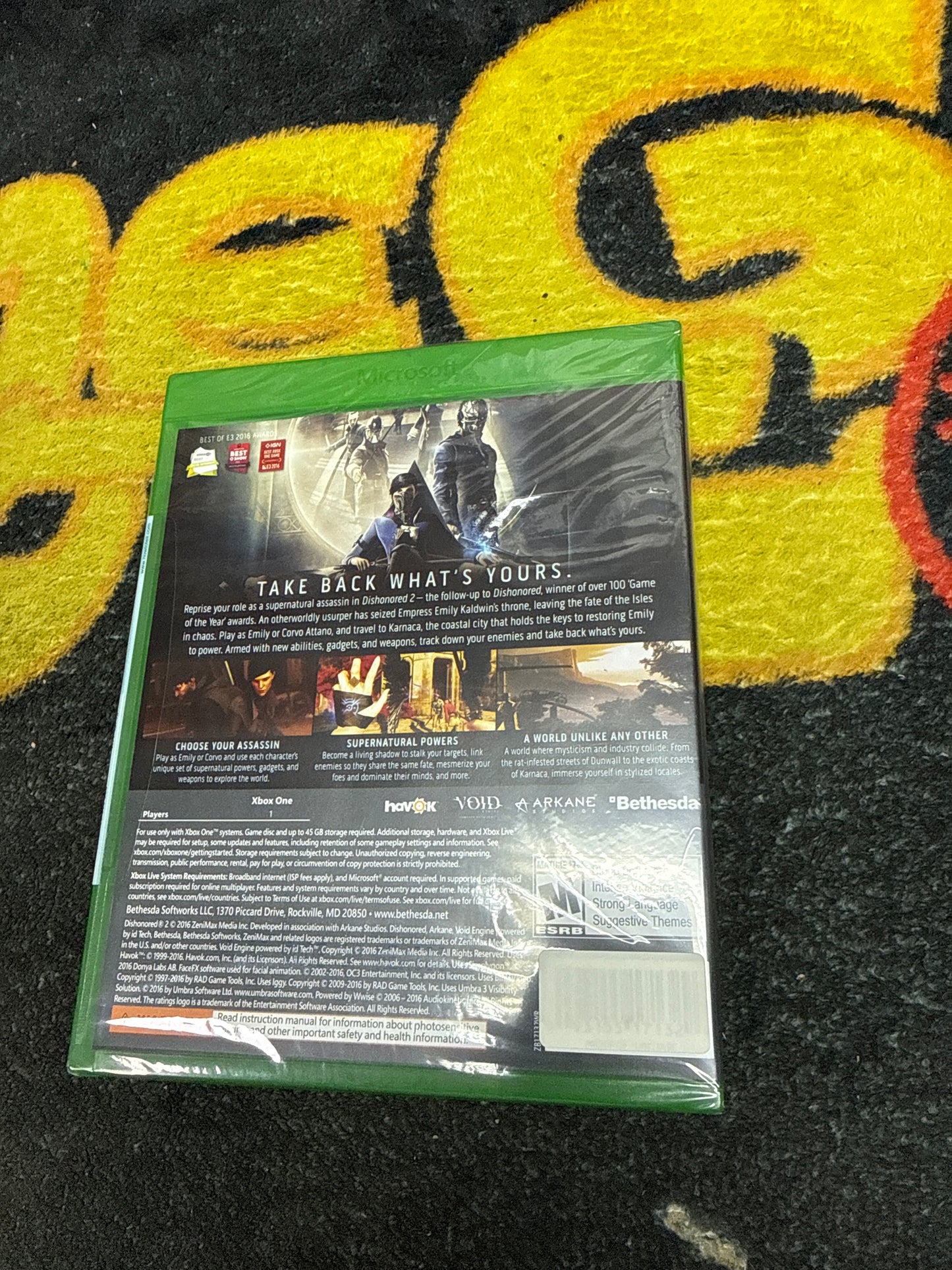 Dishonored 2 for Microsoft Xbox One (New)