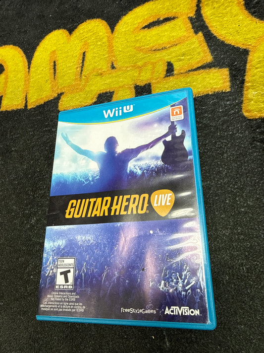 Guitar Hero Live for Nintendo WiiU (Used)