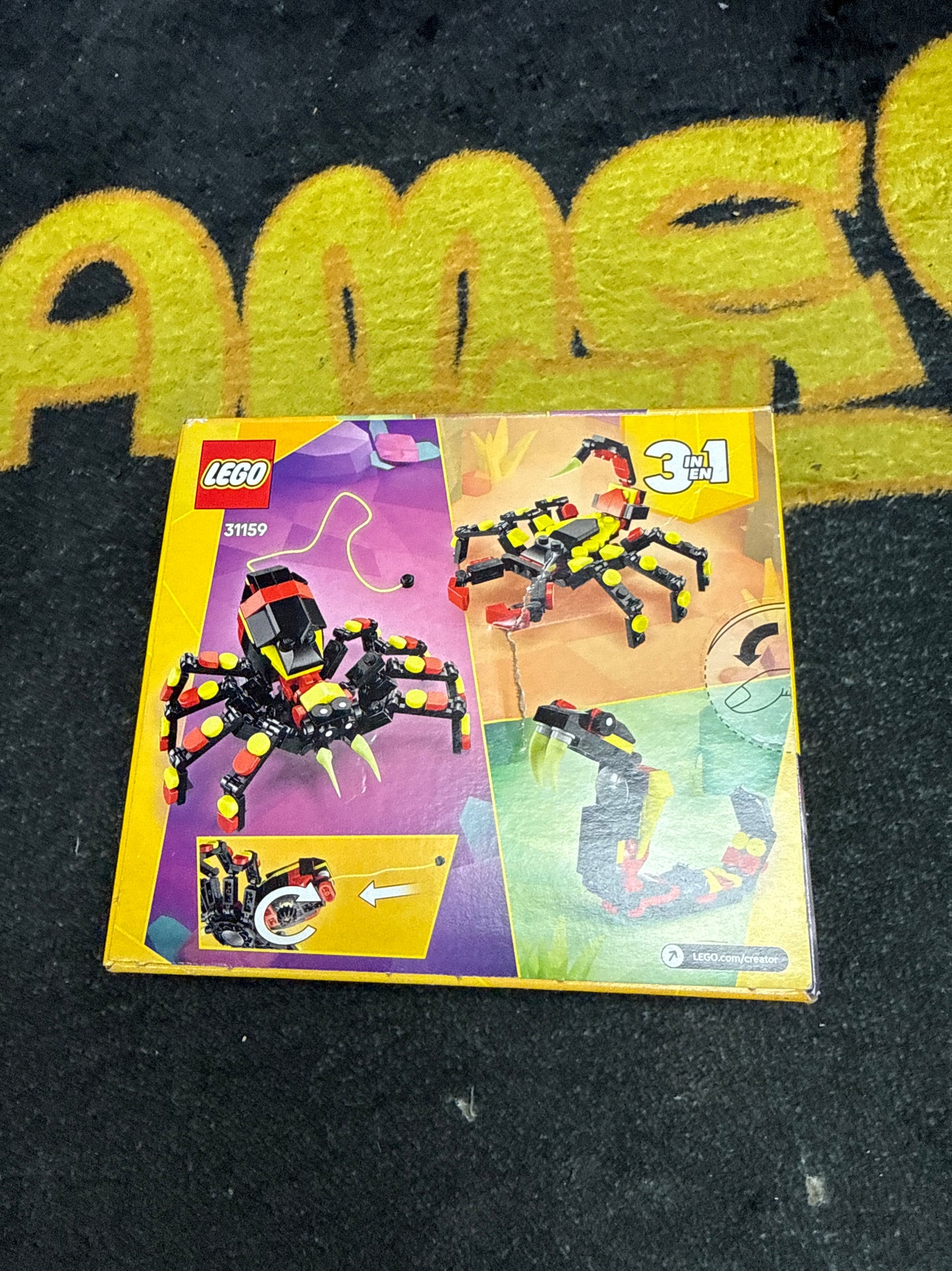 Surprising Spider 3 in 1 Lego 31159 (New)
