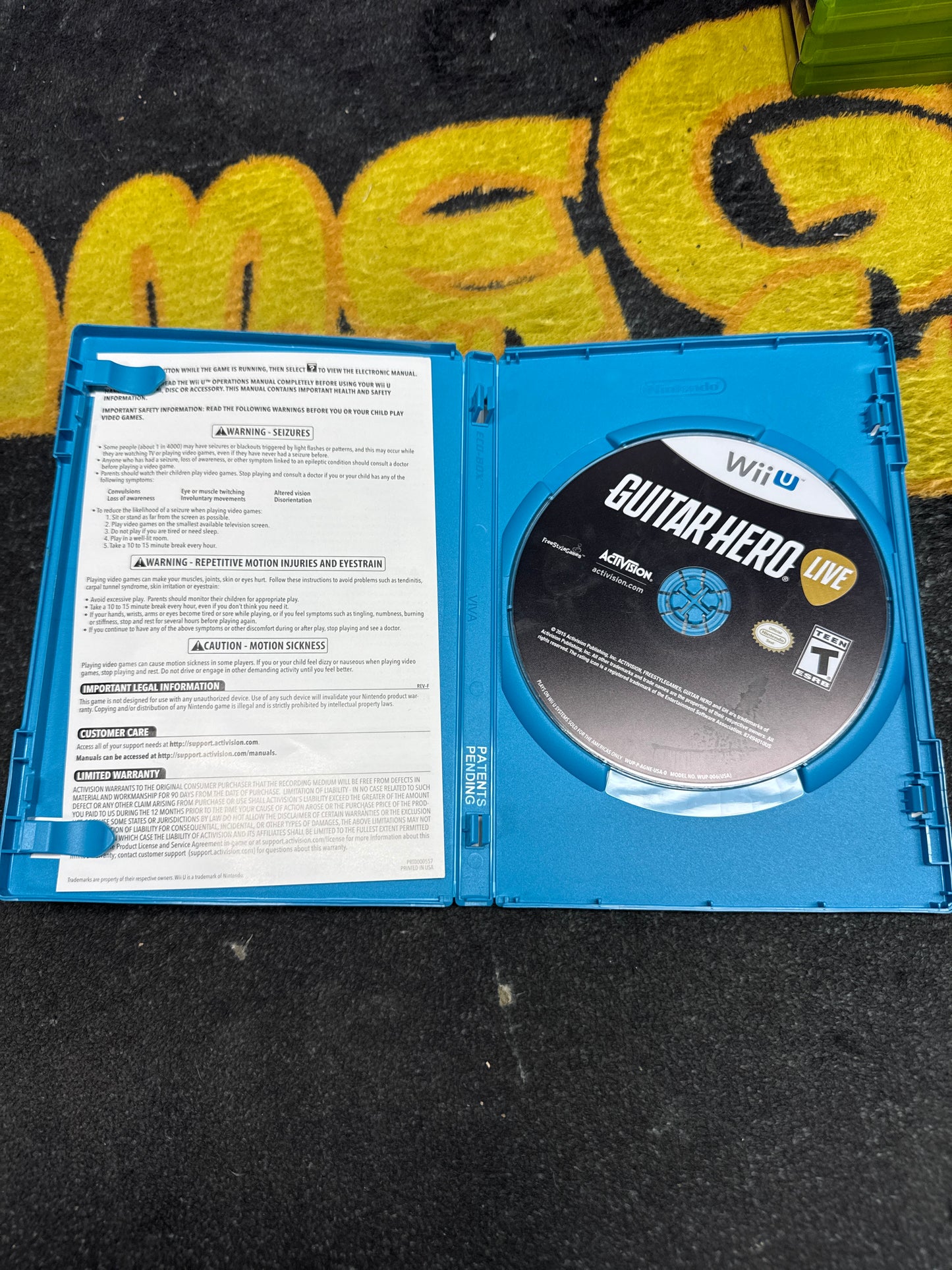 Guitar Hero Live for Nintendo WiiU (Used)