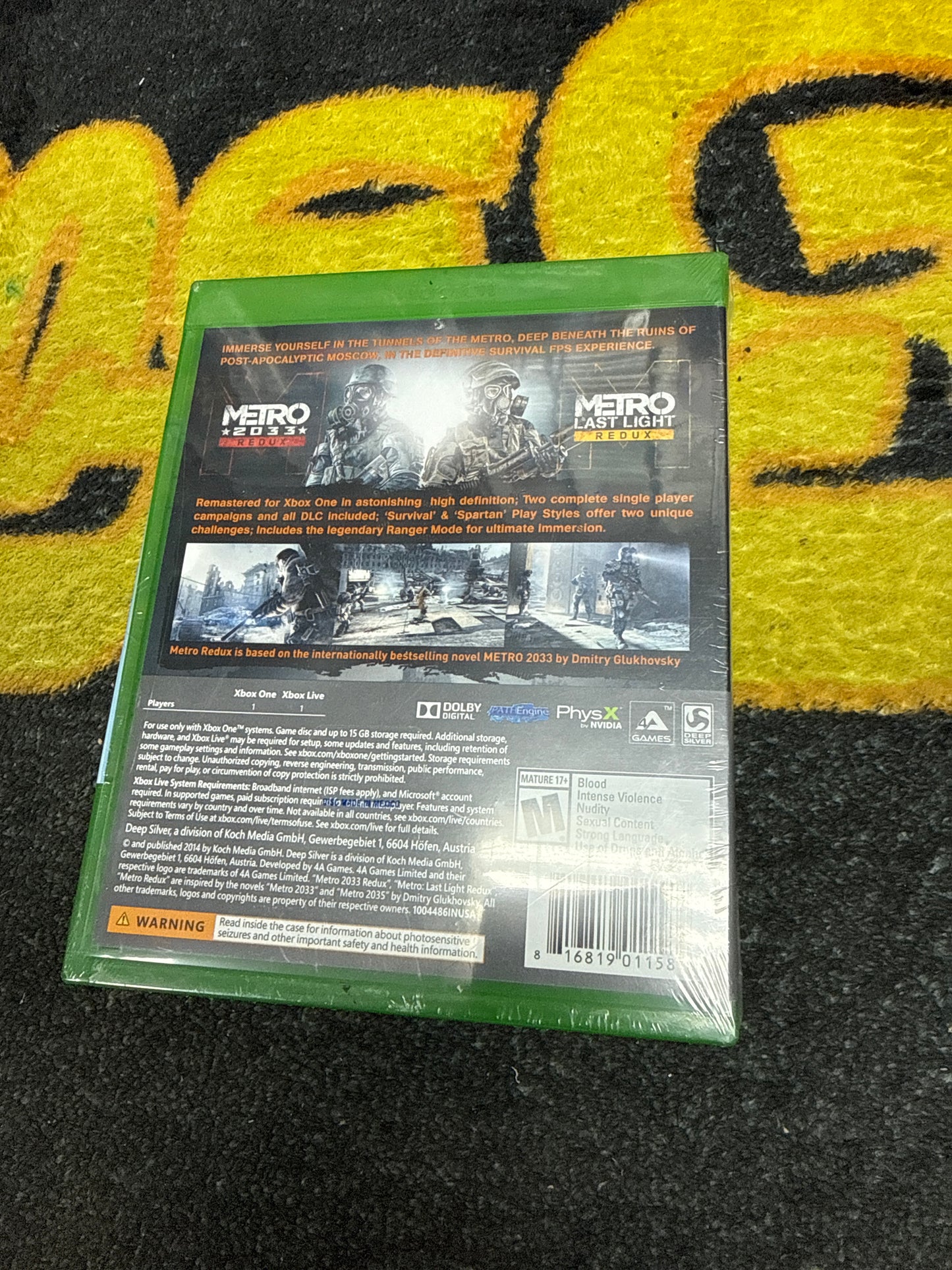 Metro Redux for Microsoft Xbox One (New)