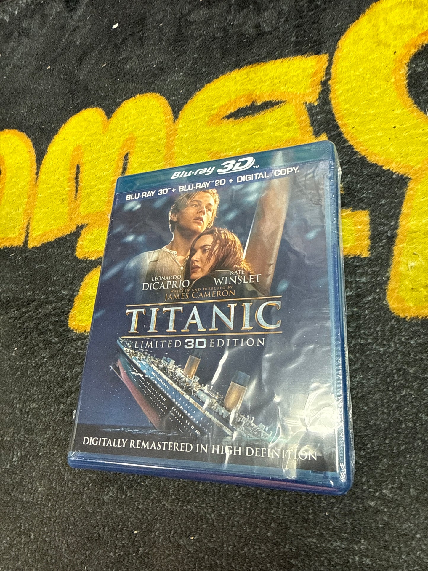 Titanic Limited Edition 3D Blu Ray + Blu Ray (New)