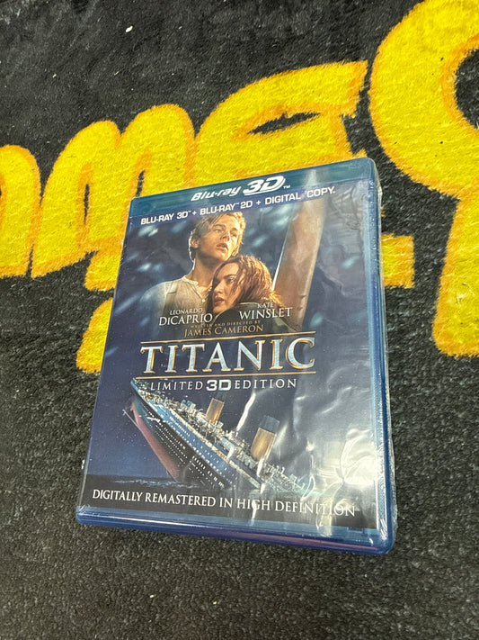 Titanic Limited Edition 3D Blu Ray + Blu Ray (New)
