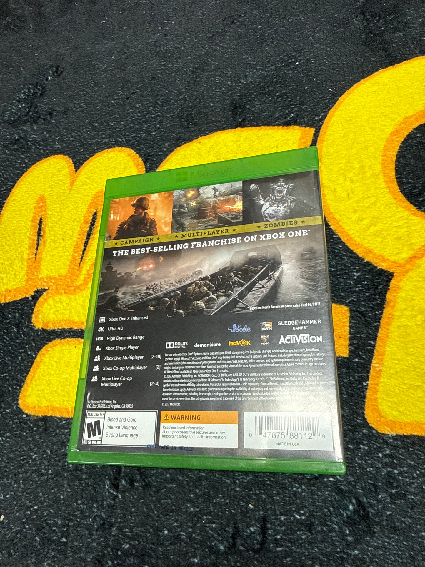Call of Duty WWII for Microsoft Xbox One (Used)