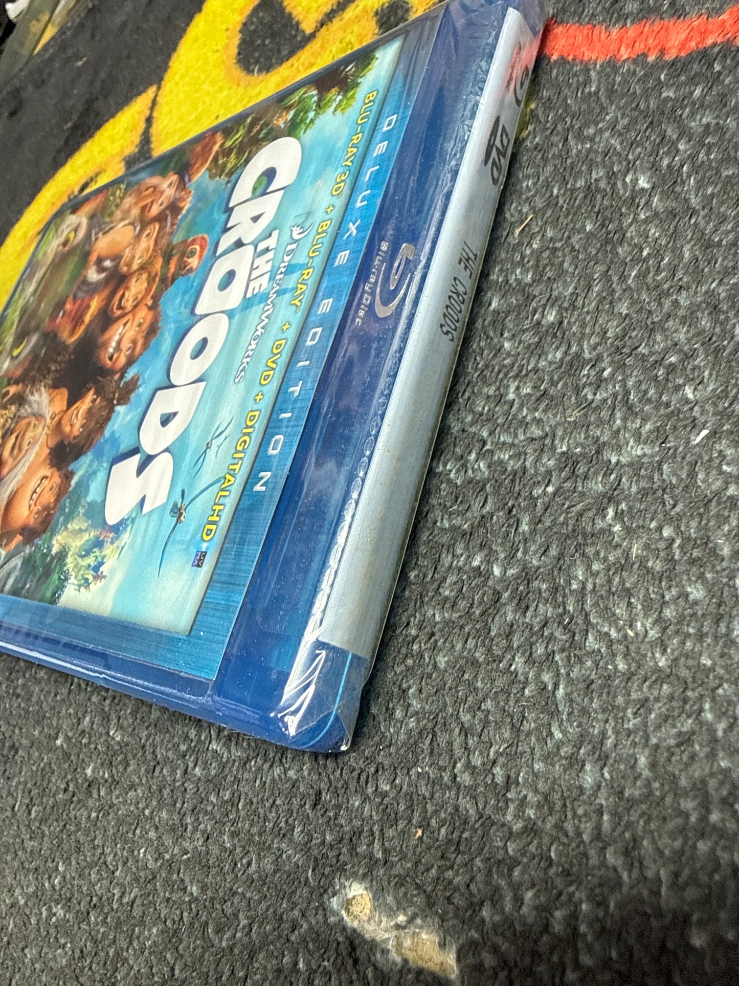 The Croods 3D Blu Ray + Blu Ray + DVD + Digital (New)