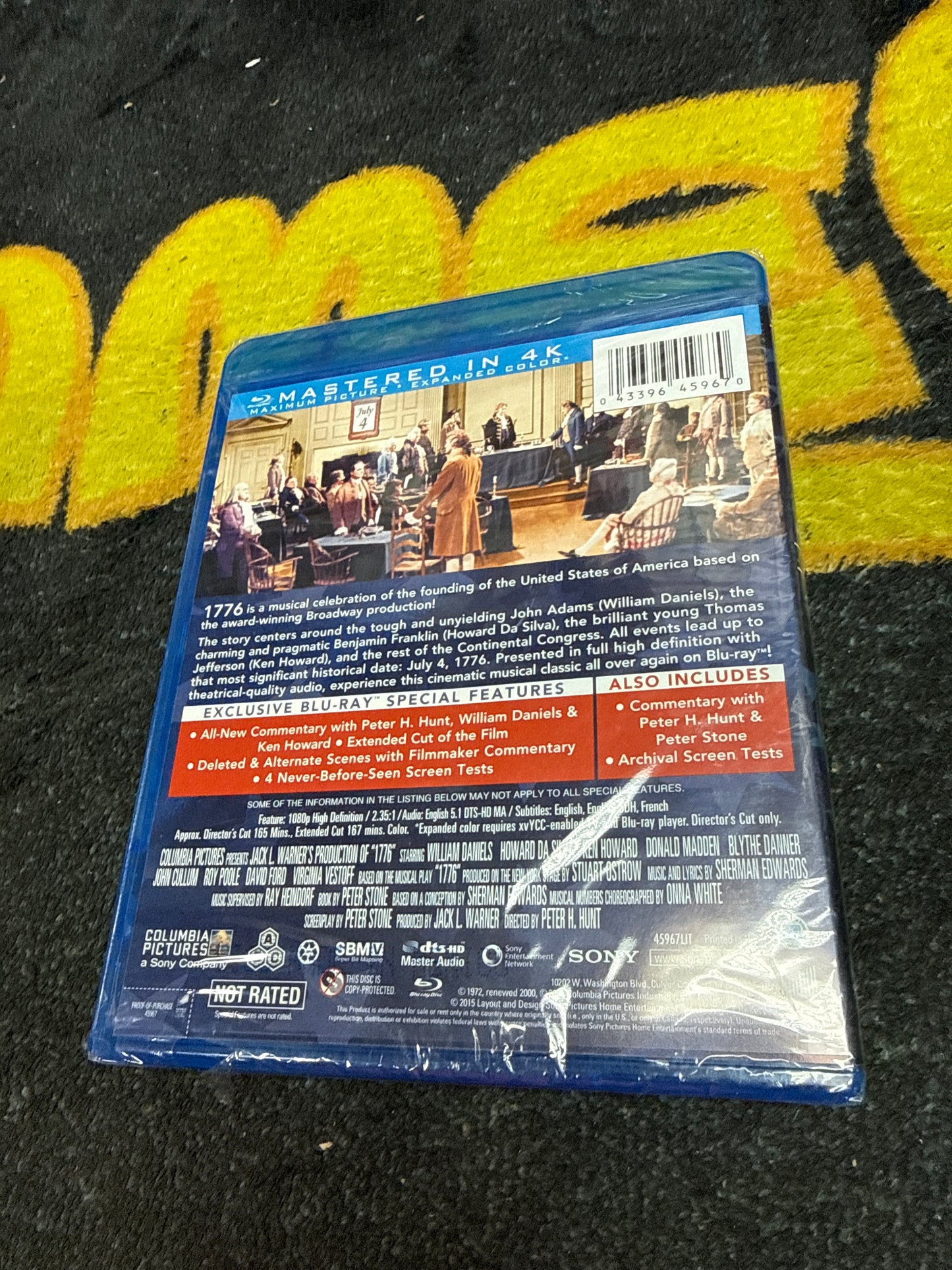 1776 Blu Ray (New)
