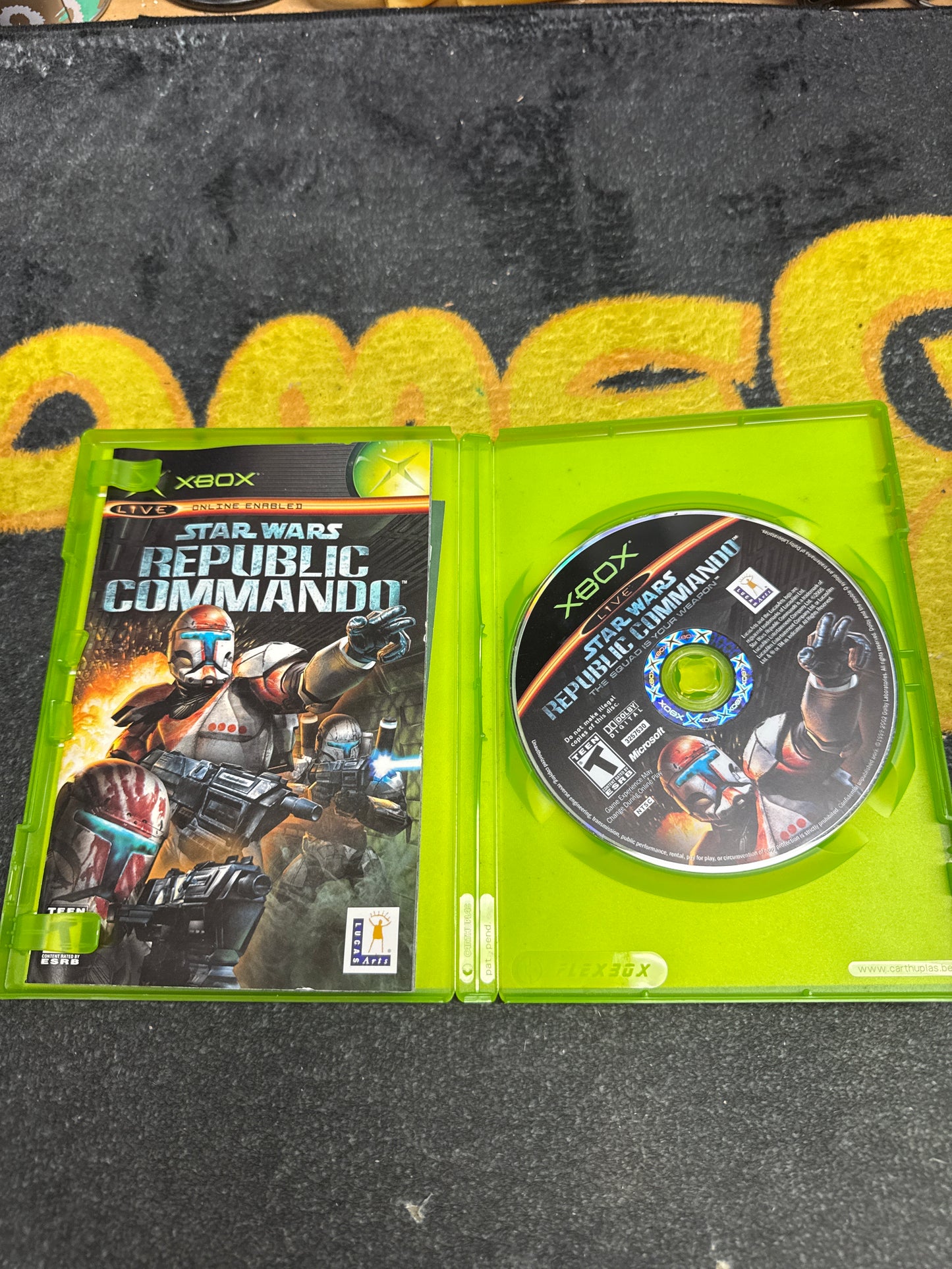 Star Wars Republic Commando with Warranty Card for Microsoft Xbox (Used)