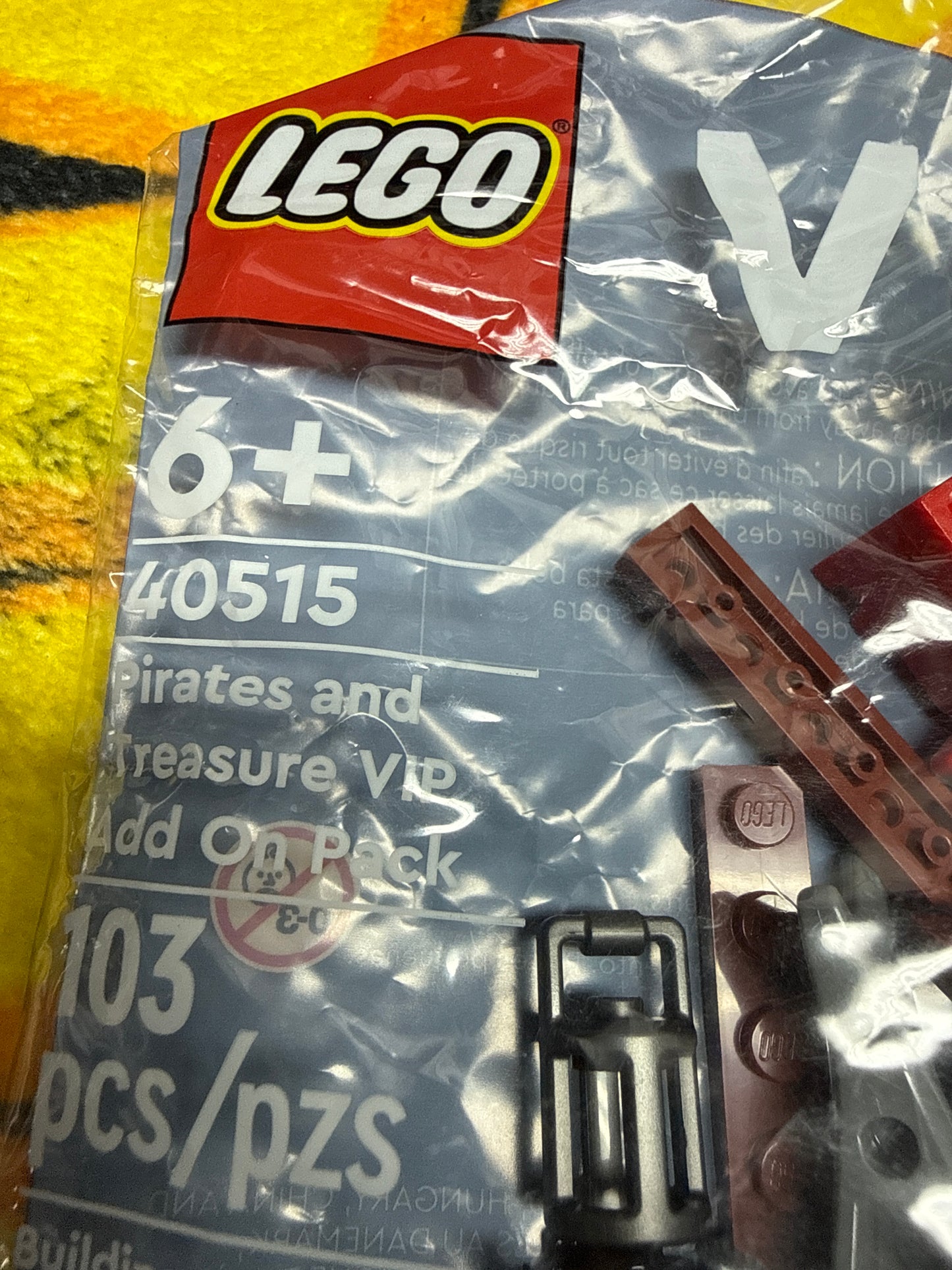Pirates and Treasure VIP Add-On Pack Lego 40515 (New)