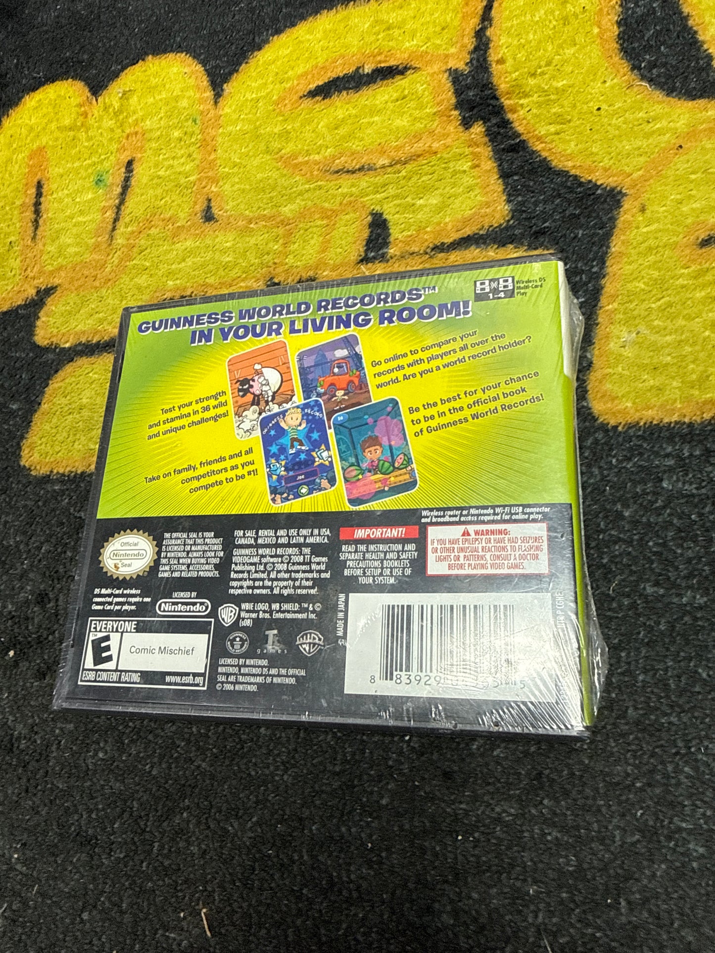Guinness World Records The VideoGame for Nintendo DS (New)