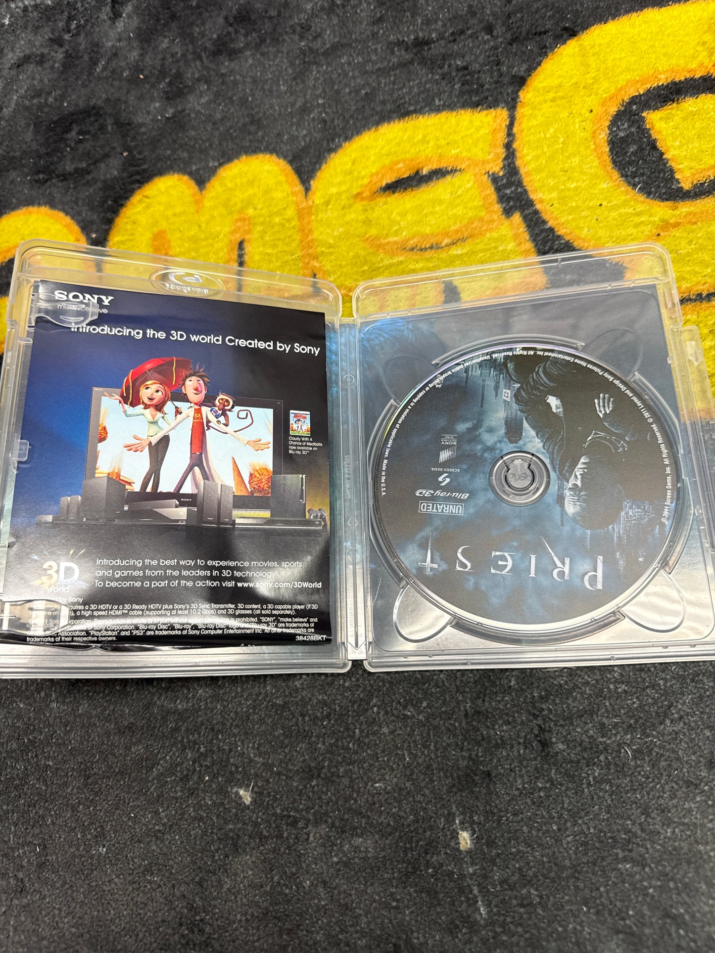 Priest (Unrated) 3D Blu Ray (Used)