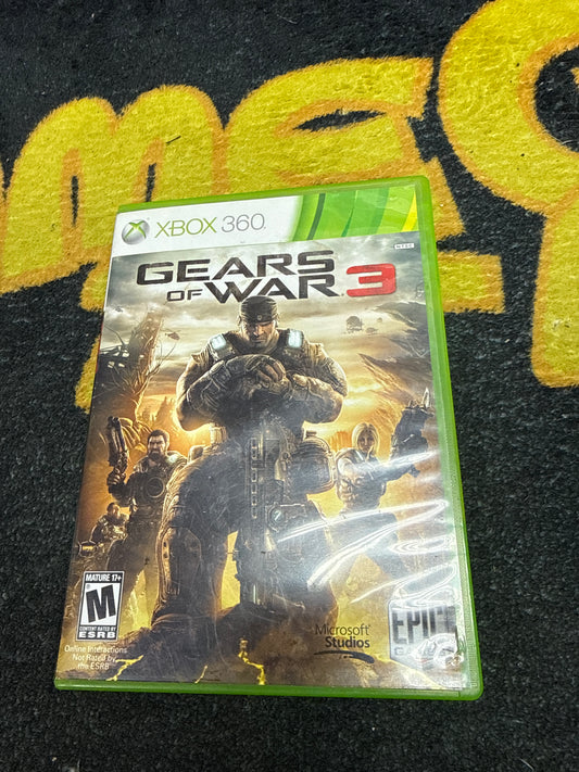 Gears of War 3 with Complete Stickers for Microsoft Xbox 360 (Used)