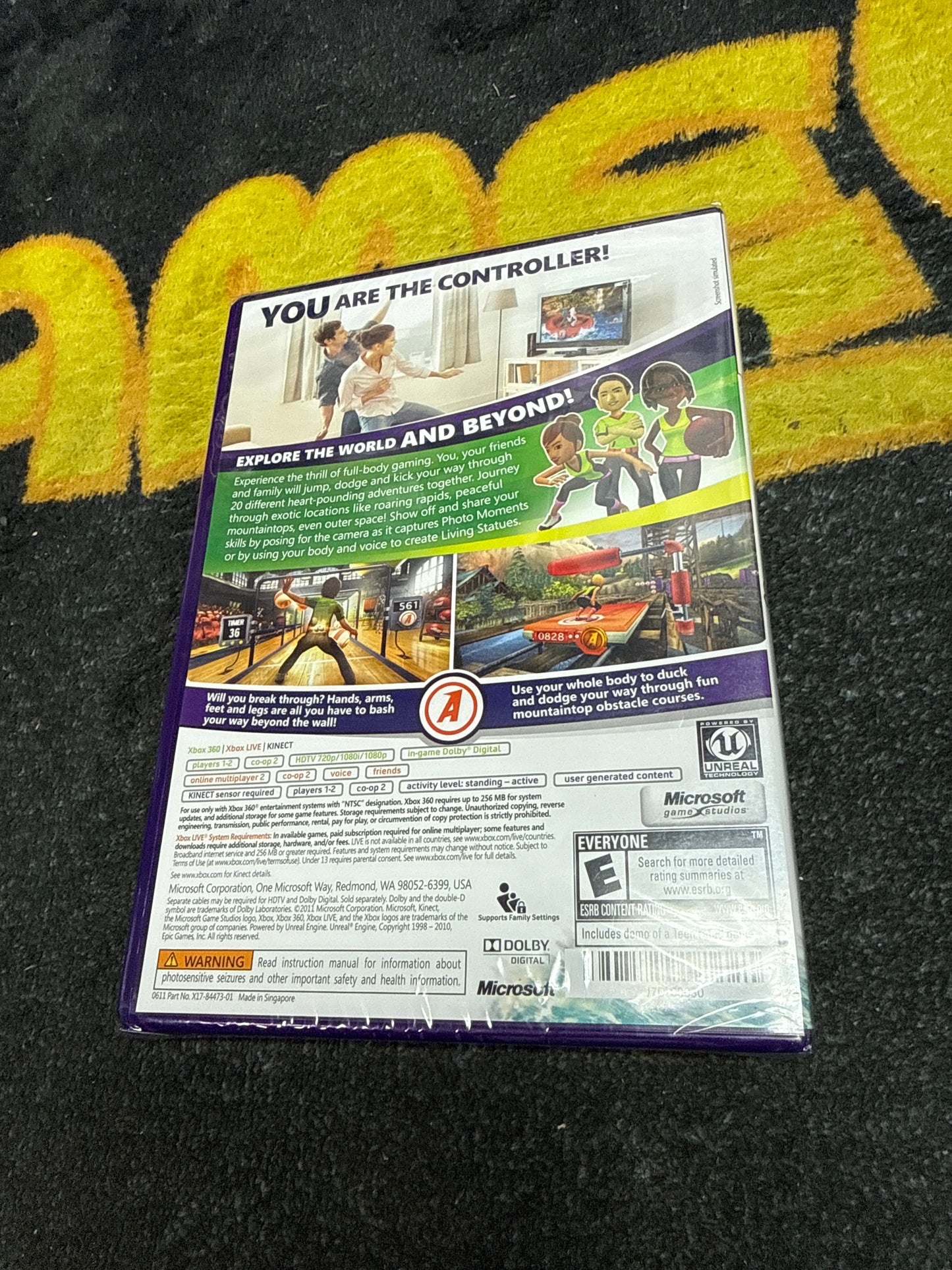 Kinect Adventures for Microsoft Xbox 360 (New)