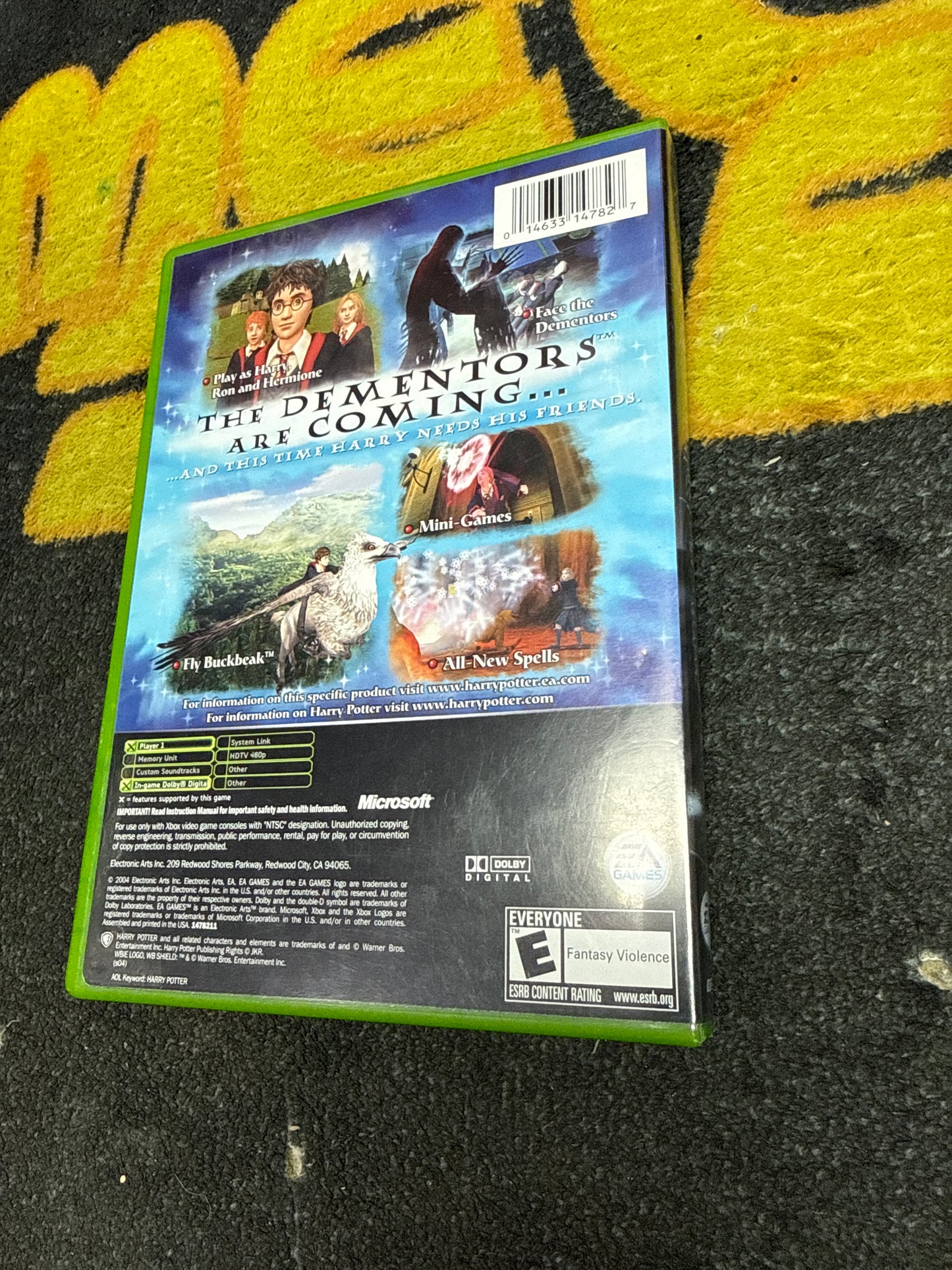 Harry Potter and the Prisoner of Azkaban for Microsoft Xbox (Used)