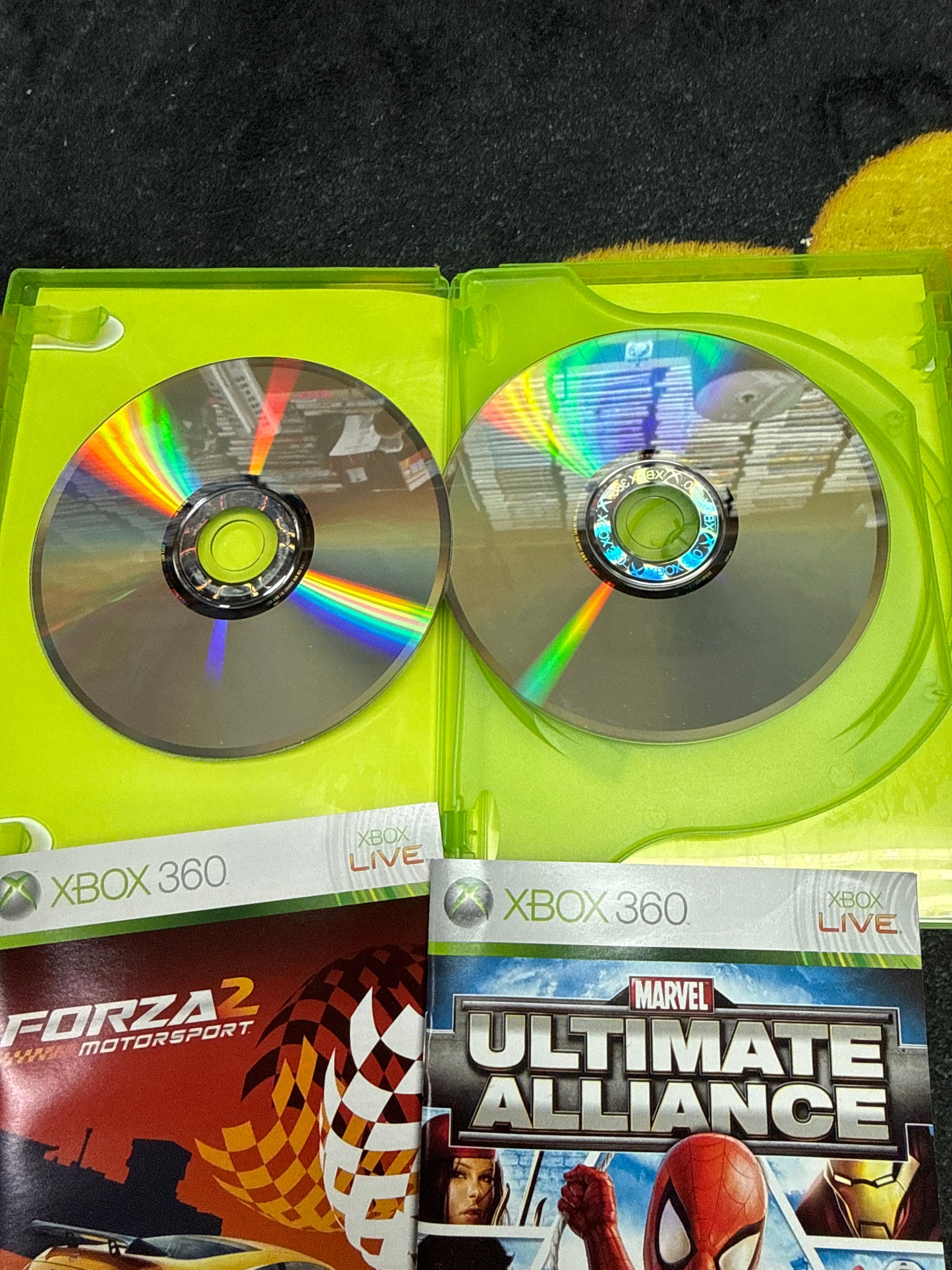 Marvel Ultimate Alliance & Forza Motorsport 2 for MicrosoftXbox 360 (Used)