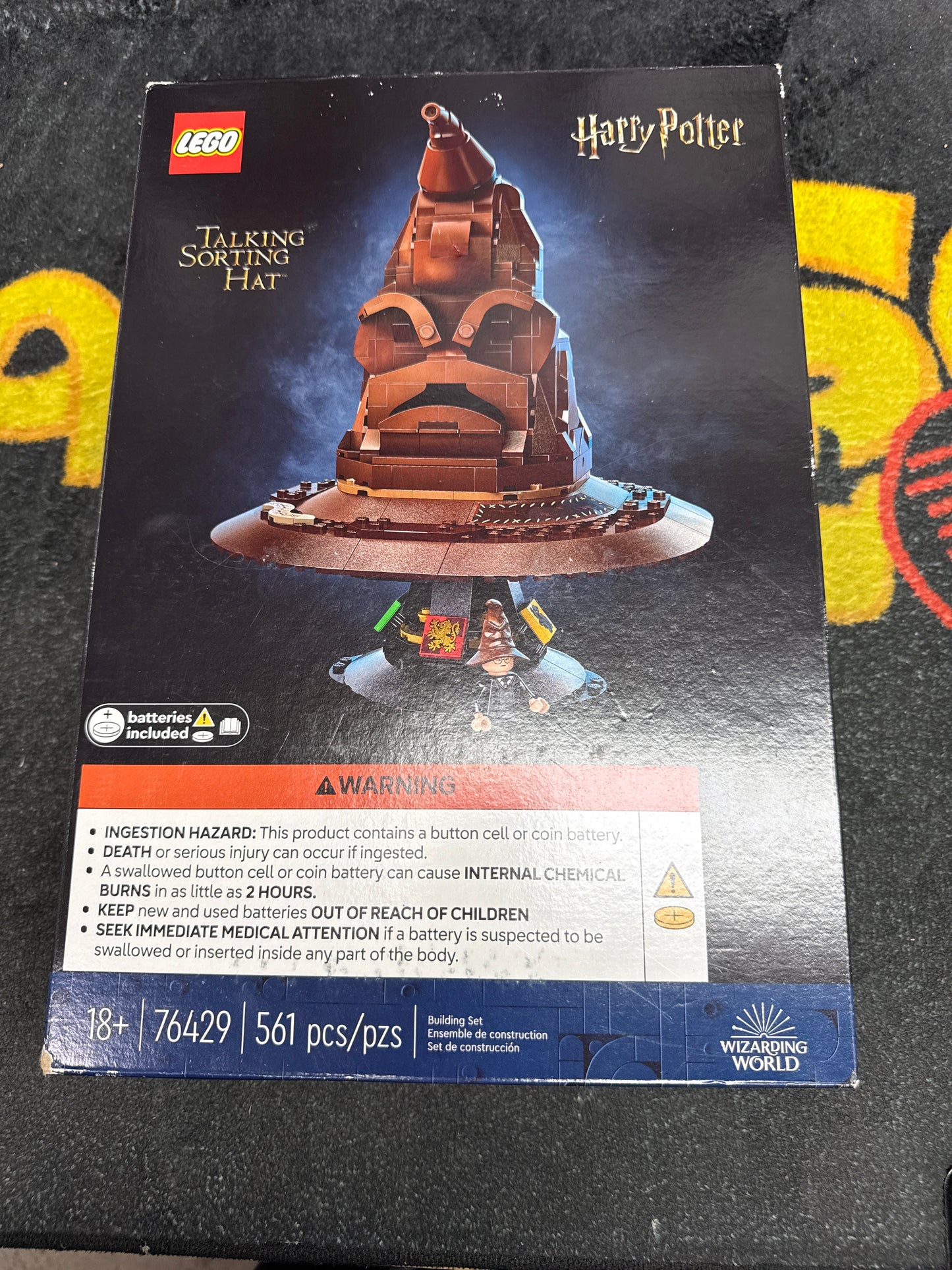 Harry Potter Talking Sorting Hat Lego 76429 (New)