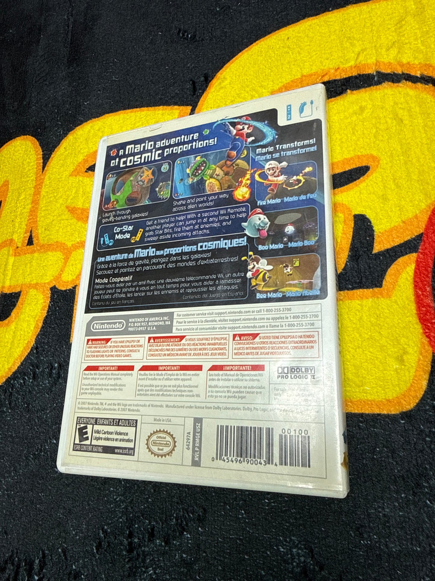 Super Mario Galaxy for Nintendo Wii (Used)