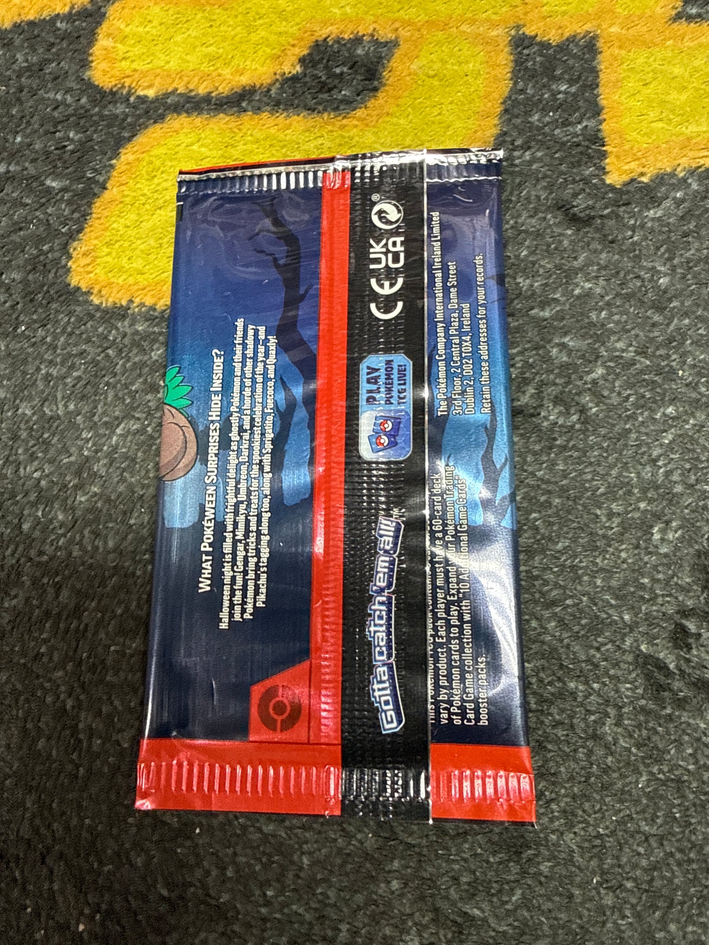 Pokemon Trading Cards Trick or Trade 2024 Pack of 3 (New)
