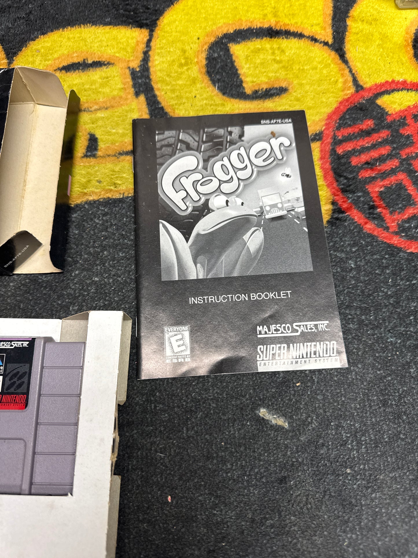 Frogger for Super Nintendo SNES (Used)