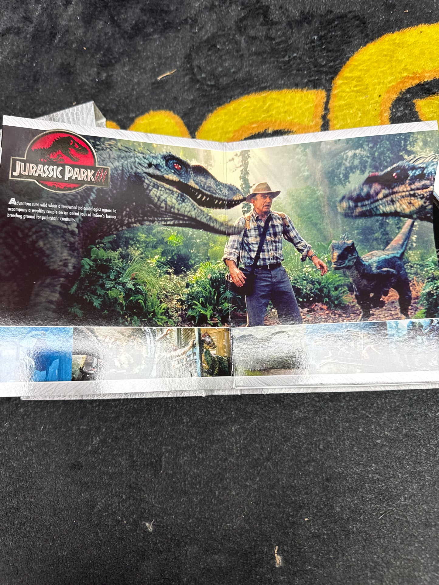 Jurassic Park Collection (1-4, Park and World in 3D and Regular Blu Ray + Lost World and III Blu Rays (Used)