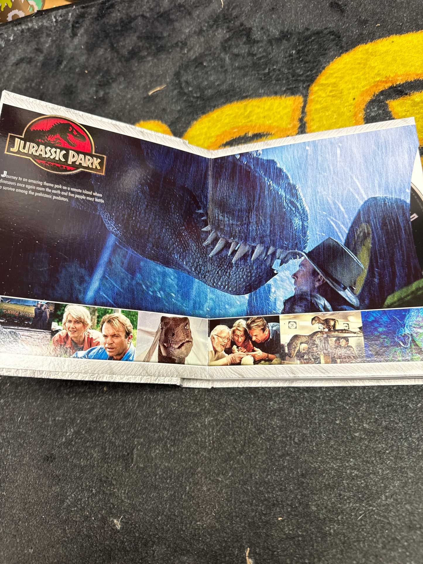 Jurassic Park Collection (1-4, Park and World in 3D and Regular Blu Ray + Lost World and III Blu Rays (Used)