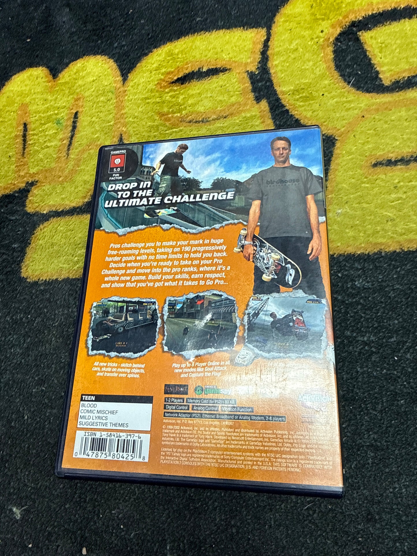 Tony Hawk’s Pro Skater 4 for Sony PlayStation 2 (Used)