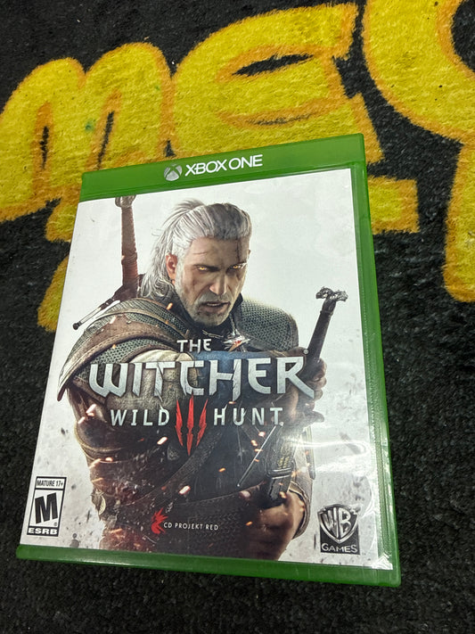 The Witcher Wild Hunt with Map, CD, extras for Microsoft Xbox One (Used)