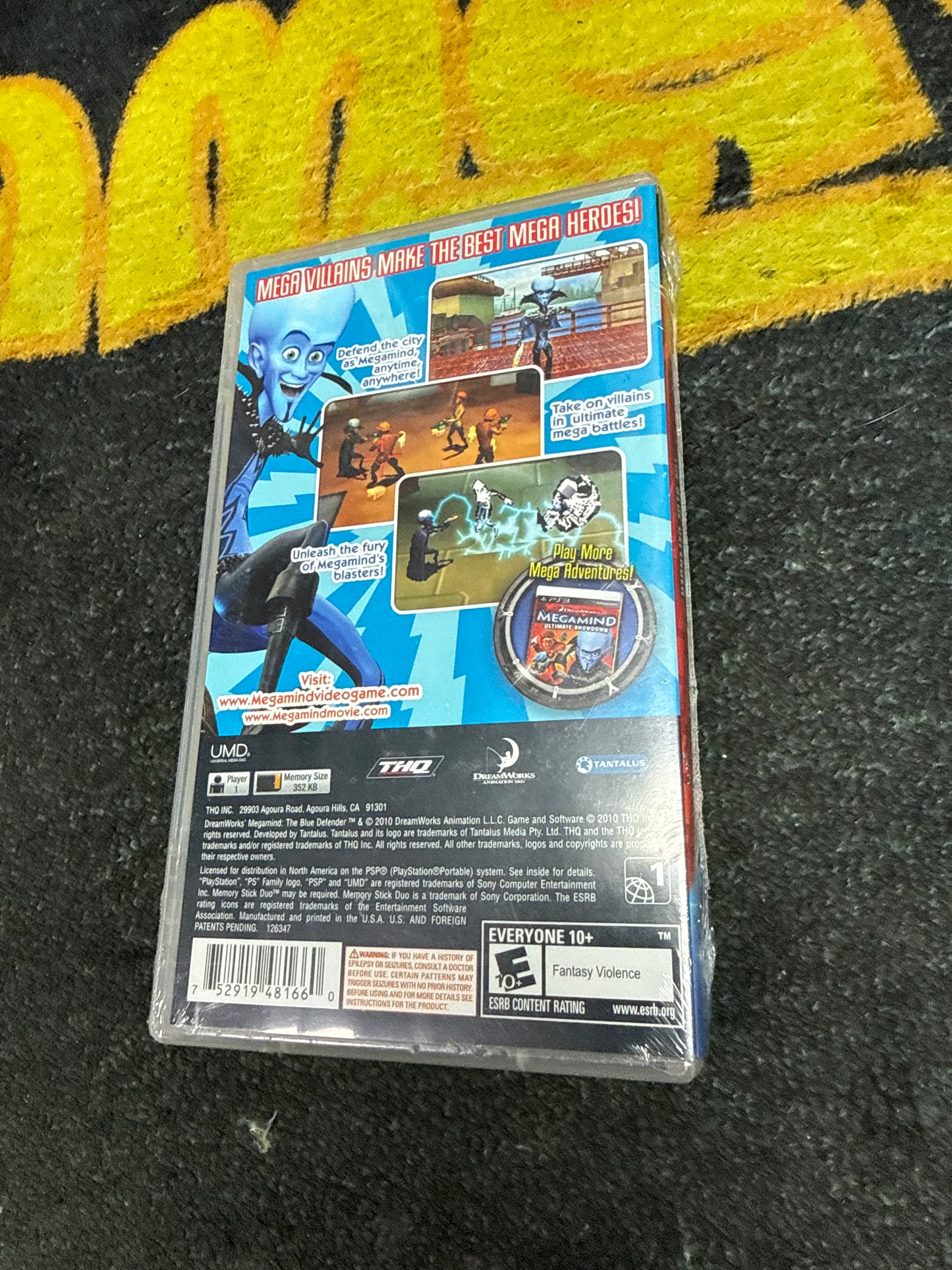 Megamind The Blue Defender for Sony PSP (New)