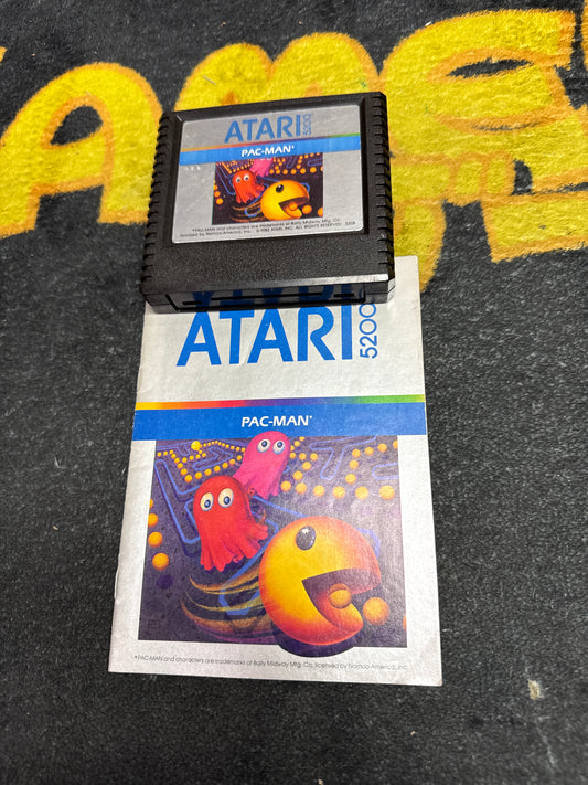 Pac-Man with Instructions for Atari 5200 (Used)