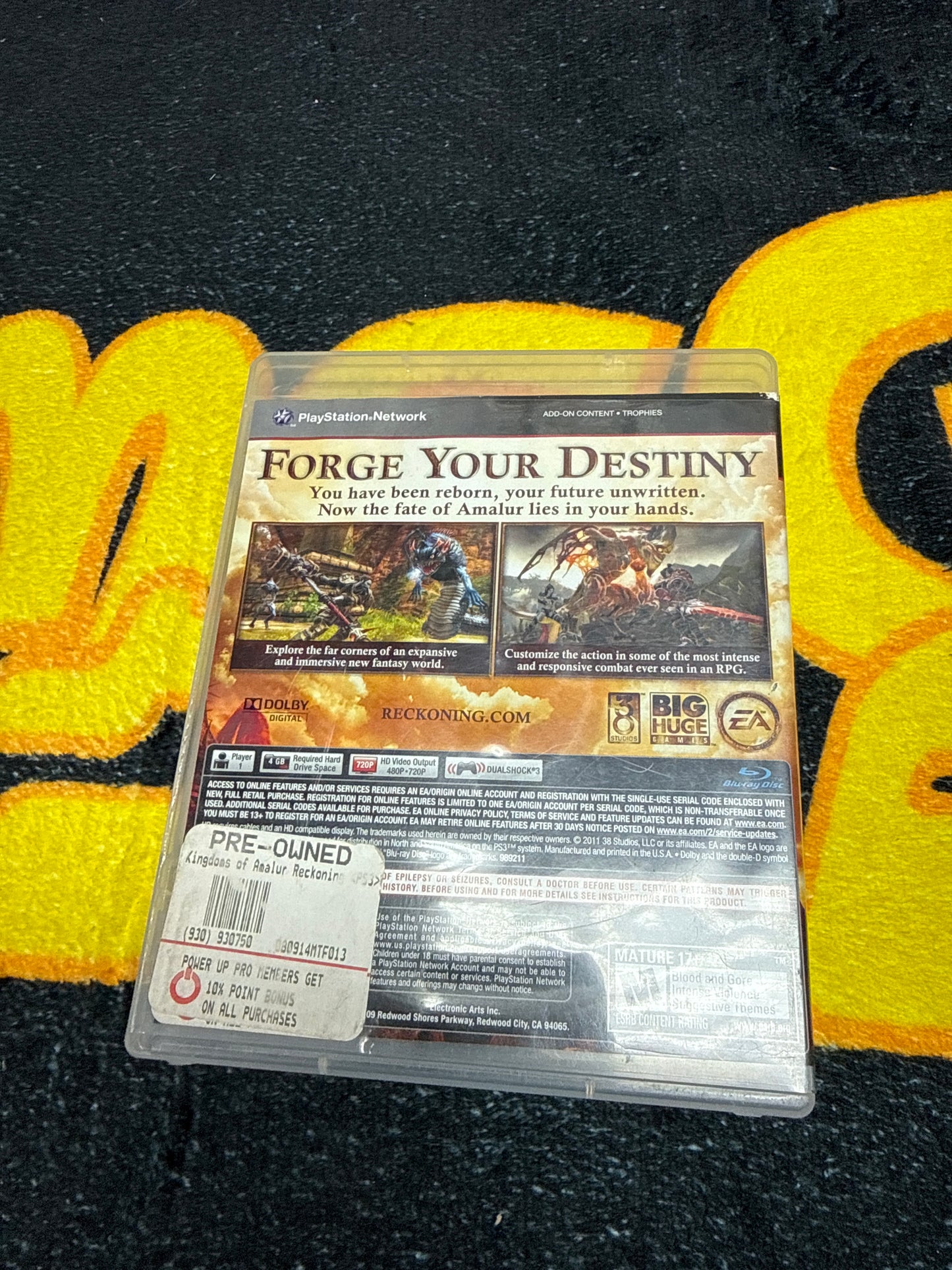 Kingdoms of Amalur Reckoning for Sony PlayStation 3 (Used)