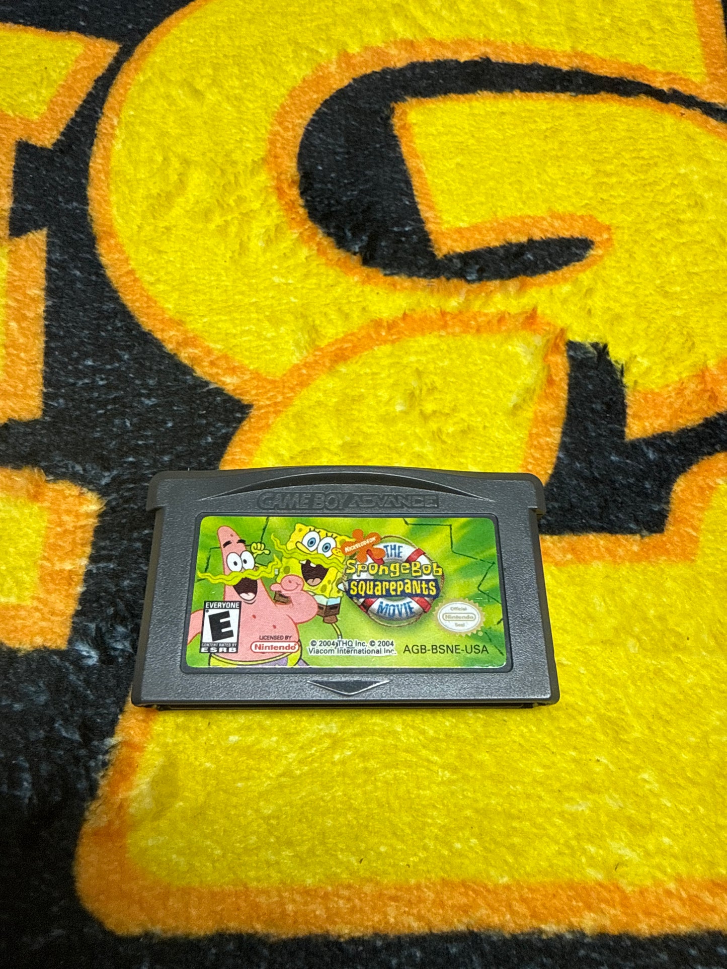 The SpongeBob SquarePants Movie for Nintendo Gameboy Advance (Used)