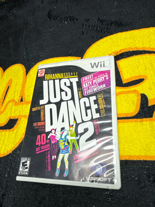 Just Dance 2 with Inserts for Nintendo Wii (Used)