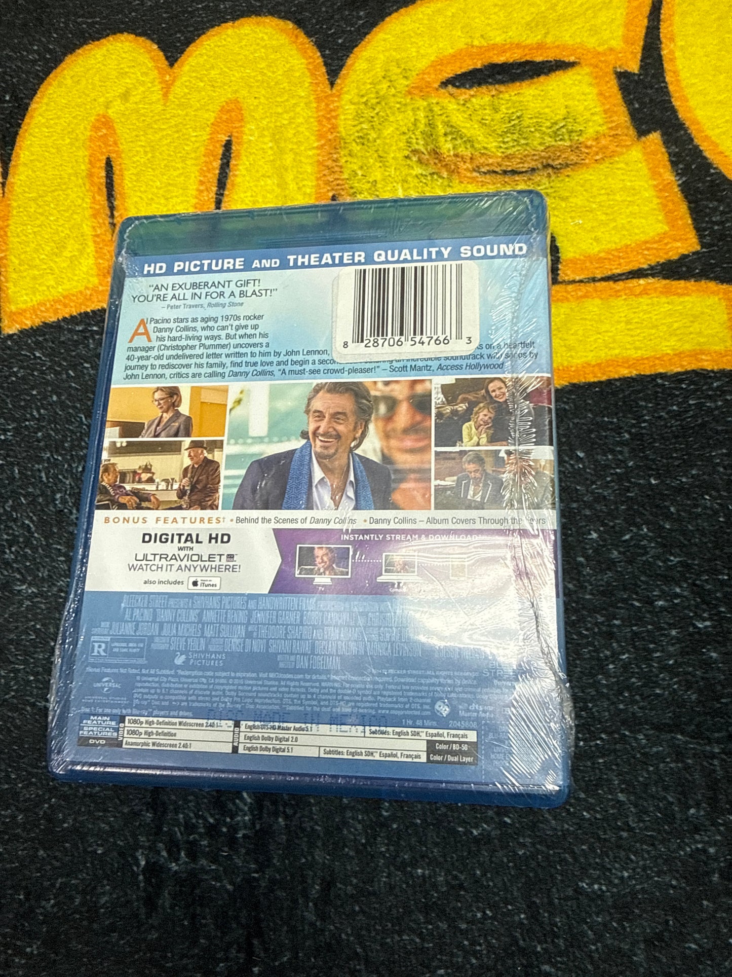Danny Collins Blu Ray + DVD (New)