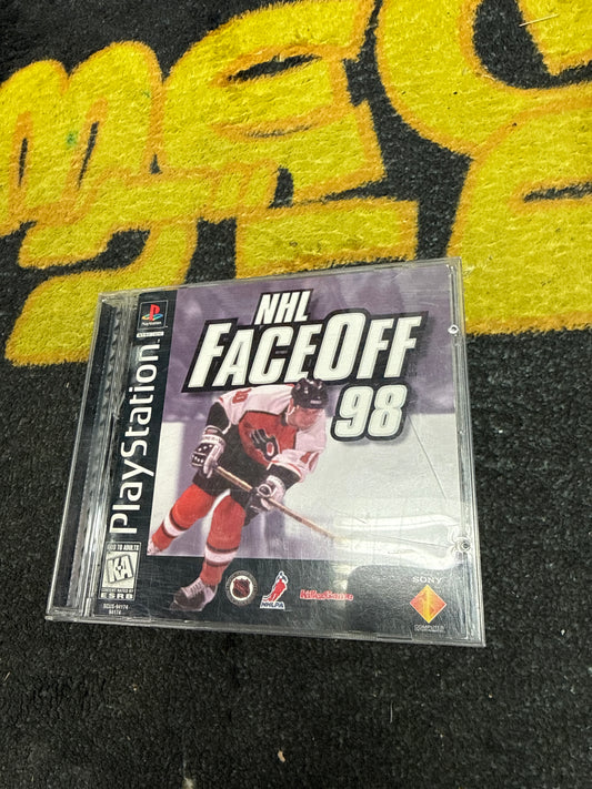 NHL FaceOff 98 for Sony PlayStation (Used)