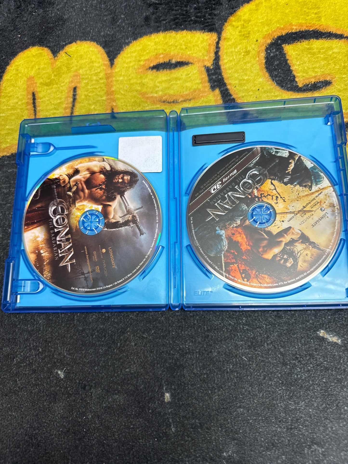 Conan 3D Blu Ray + Blu Ray + DVD (Used)
