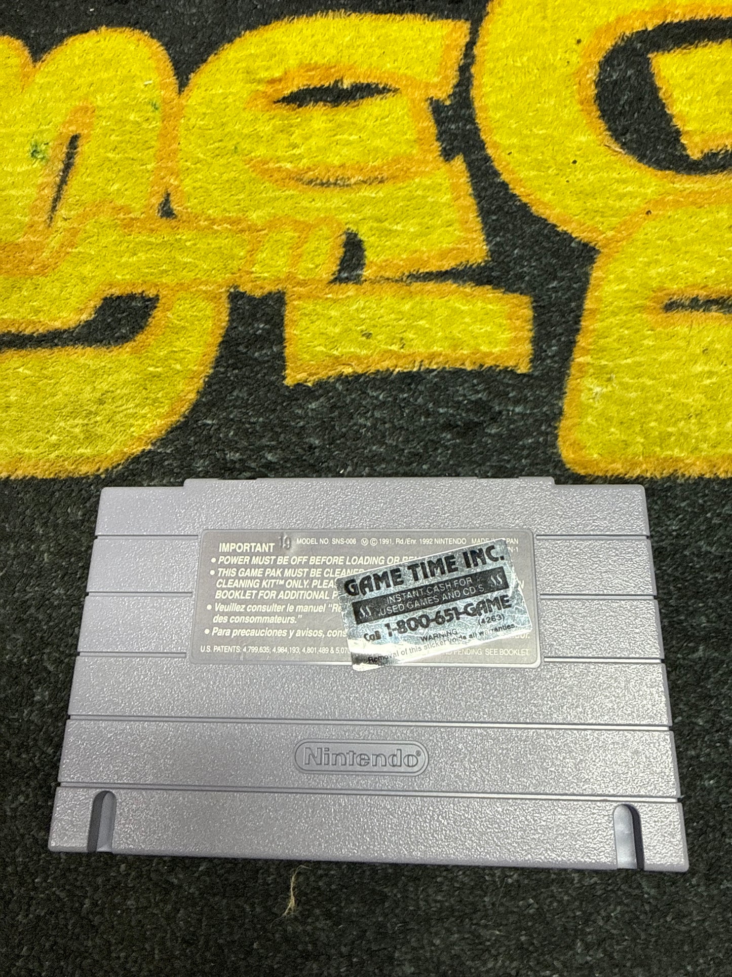 Tiny Toon Adventures Buster Busts Loose for Super Nintendo SNED (Used)