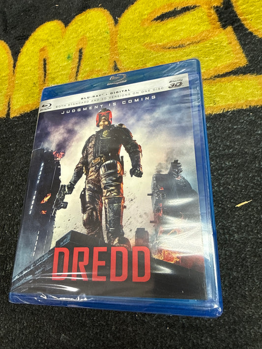 Dredd 3D Blu Ray + Blu Ray + Digital (New)