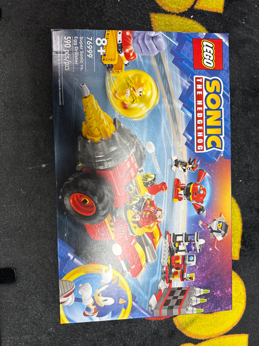 Sonic the Hedgehog Super Sonic vs. Egg Drillster Lego 76999 (New)