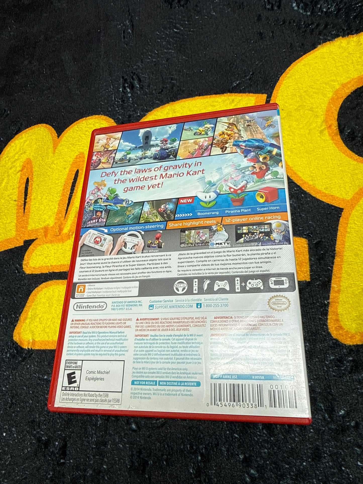 Mario Kart 8 for Nintendo WiiU (Used)