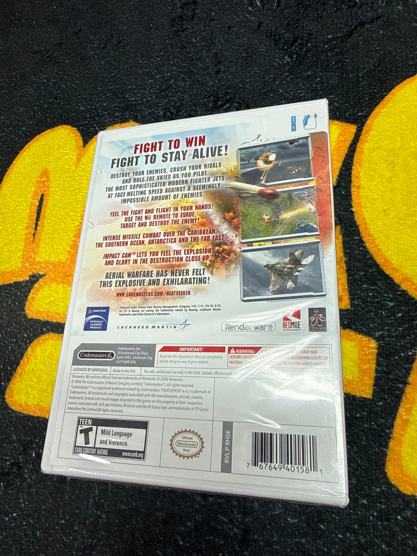 HeatSeeker for Nintendo Wii (New)
