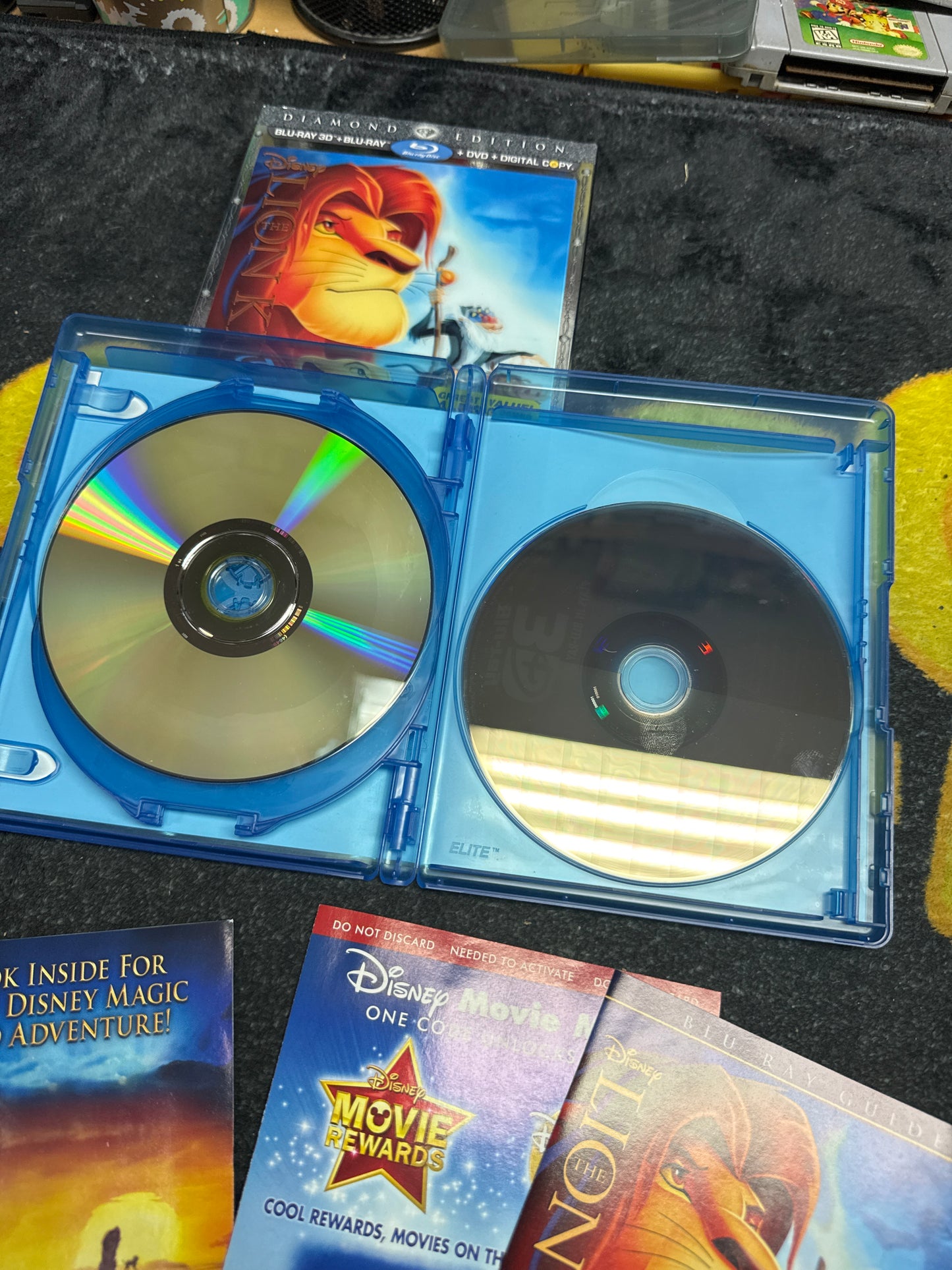 Lion King 3D Blu Ray + Digital Copy with Lenticular Slip (Used)