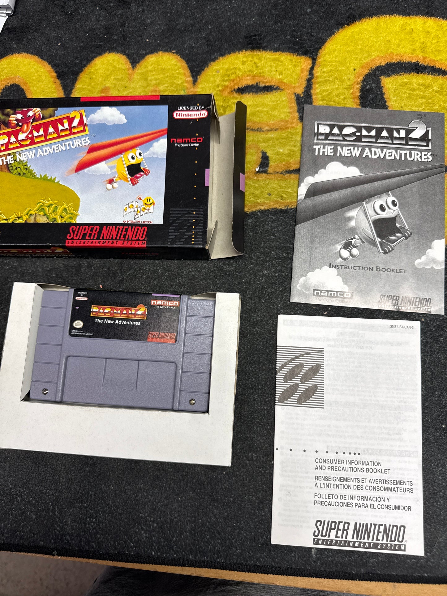 Pac-Man 2 The New Adventures for Super Nintendo SNES (Used)