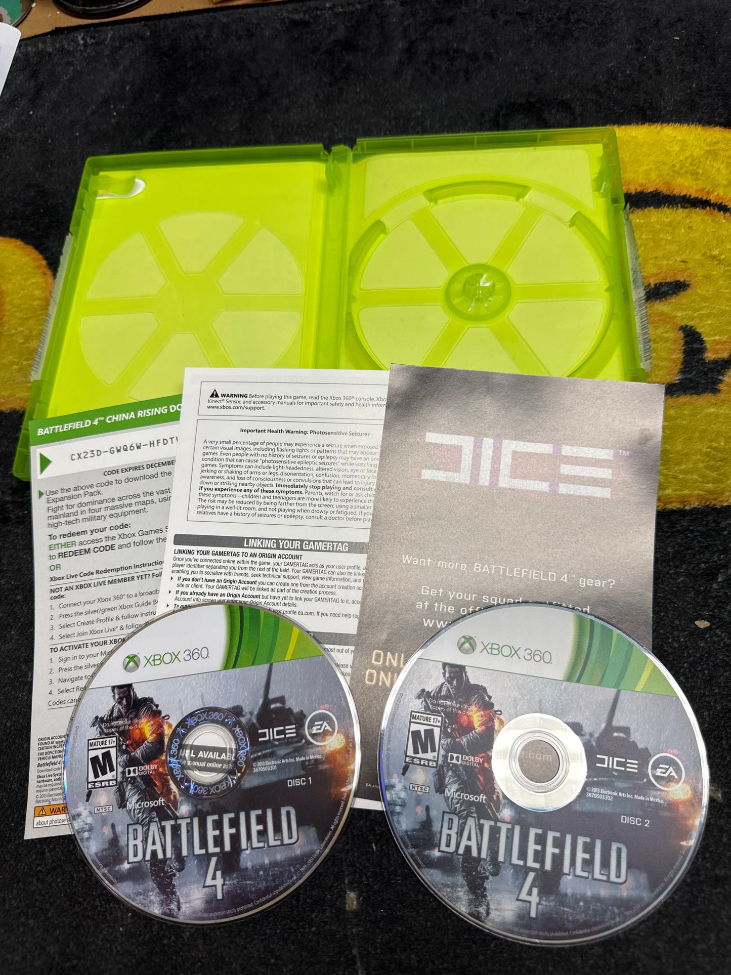 Battlefield 4 for Microsoft Xbox 360 (Used)
