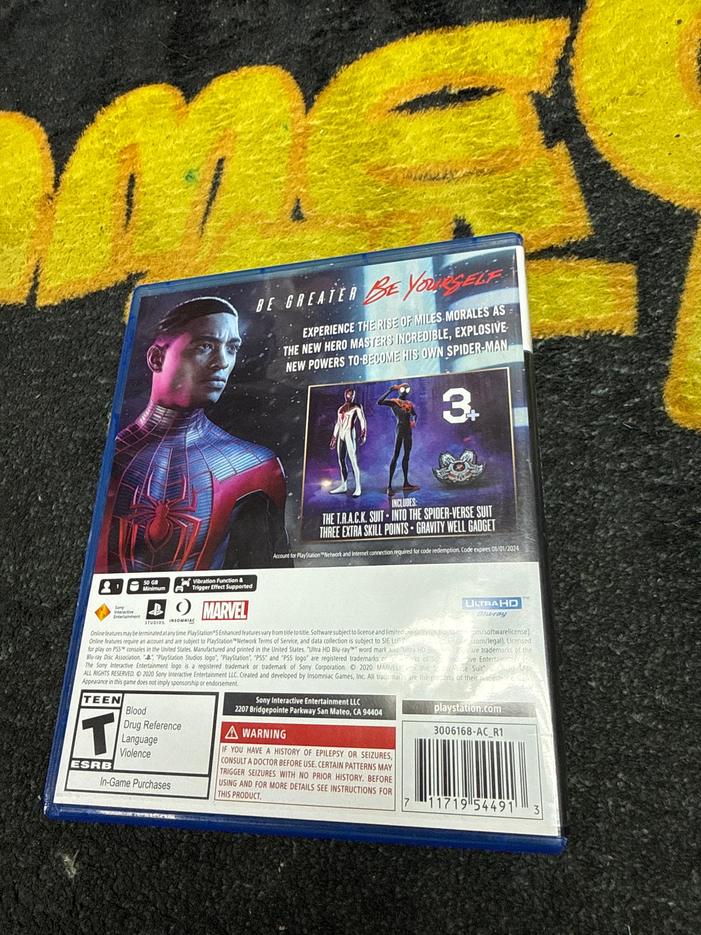 Spider-Man Miles Morales (Launch Edition) for Sony PlayStation 5 (Used)