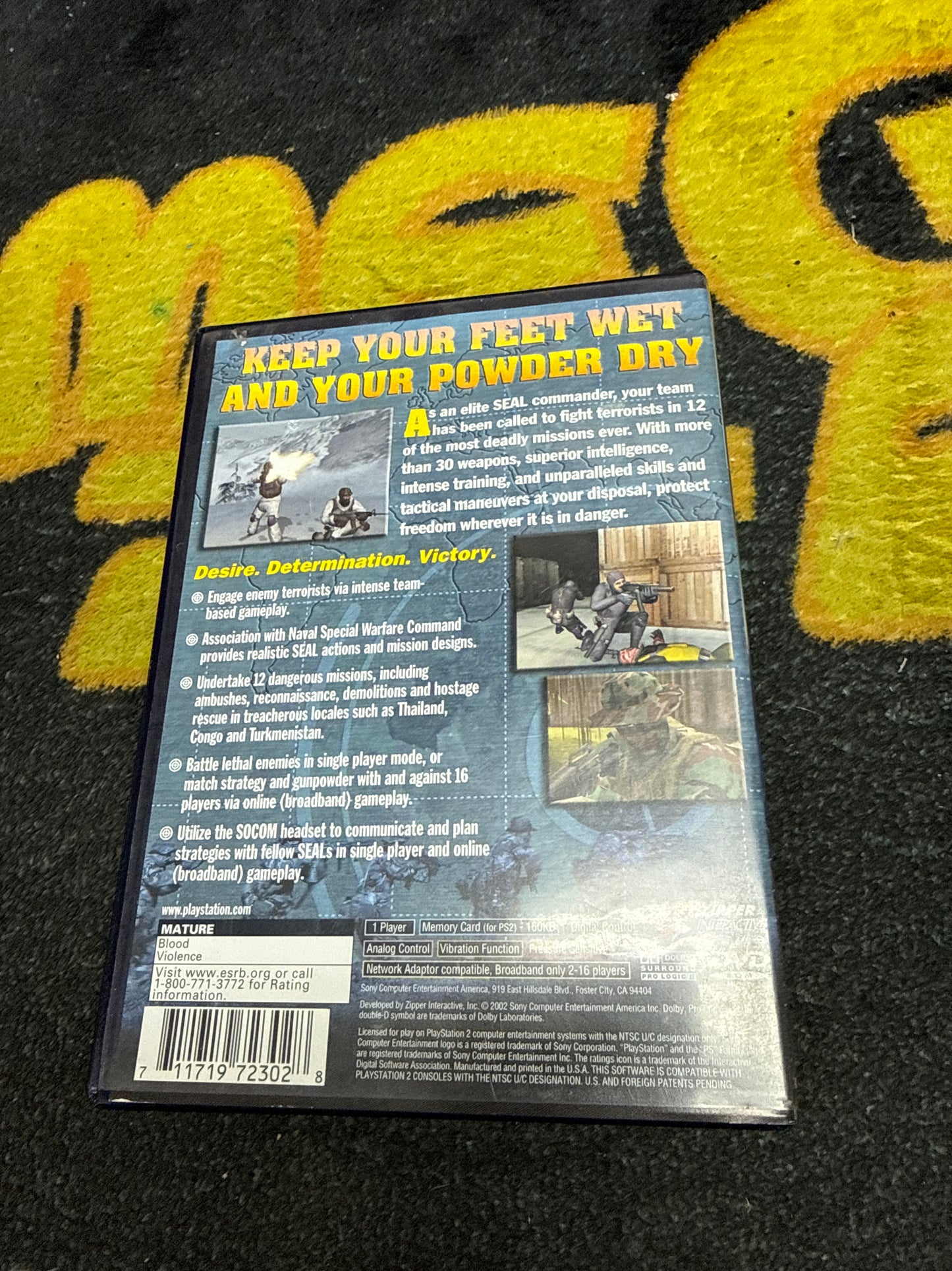 SOCOM U.S. Navy Seals for Sony PlayStation 2 (Used)