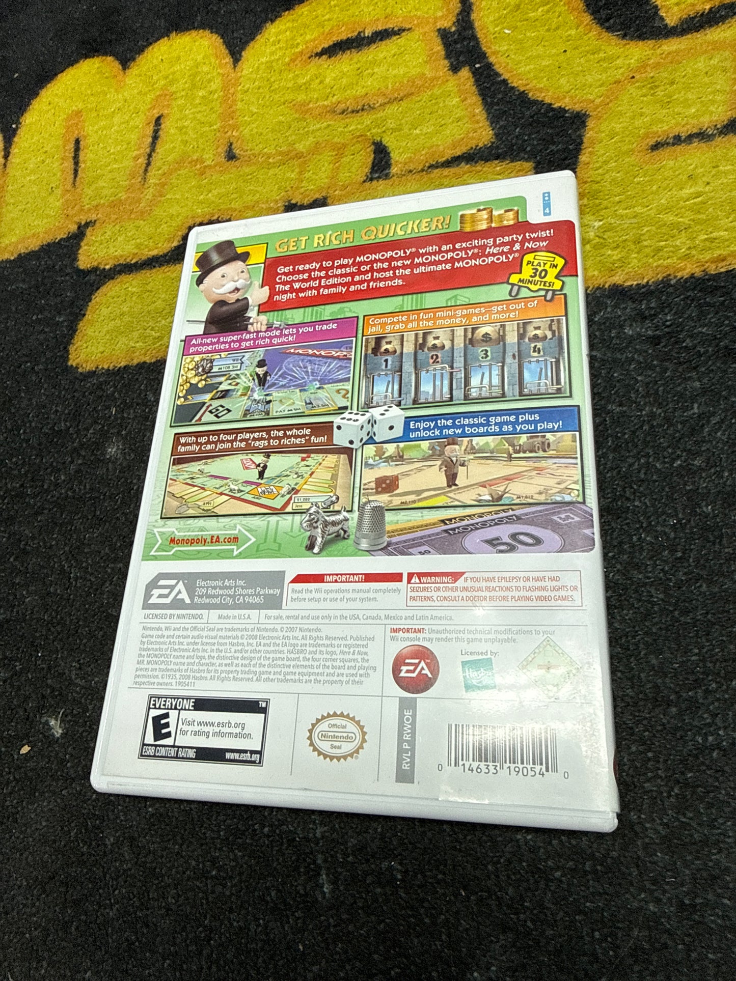 Monopoly for Nintendo Wii (Used)