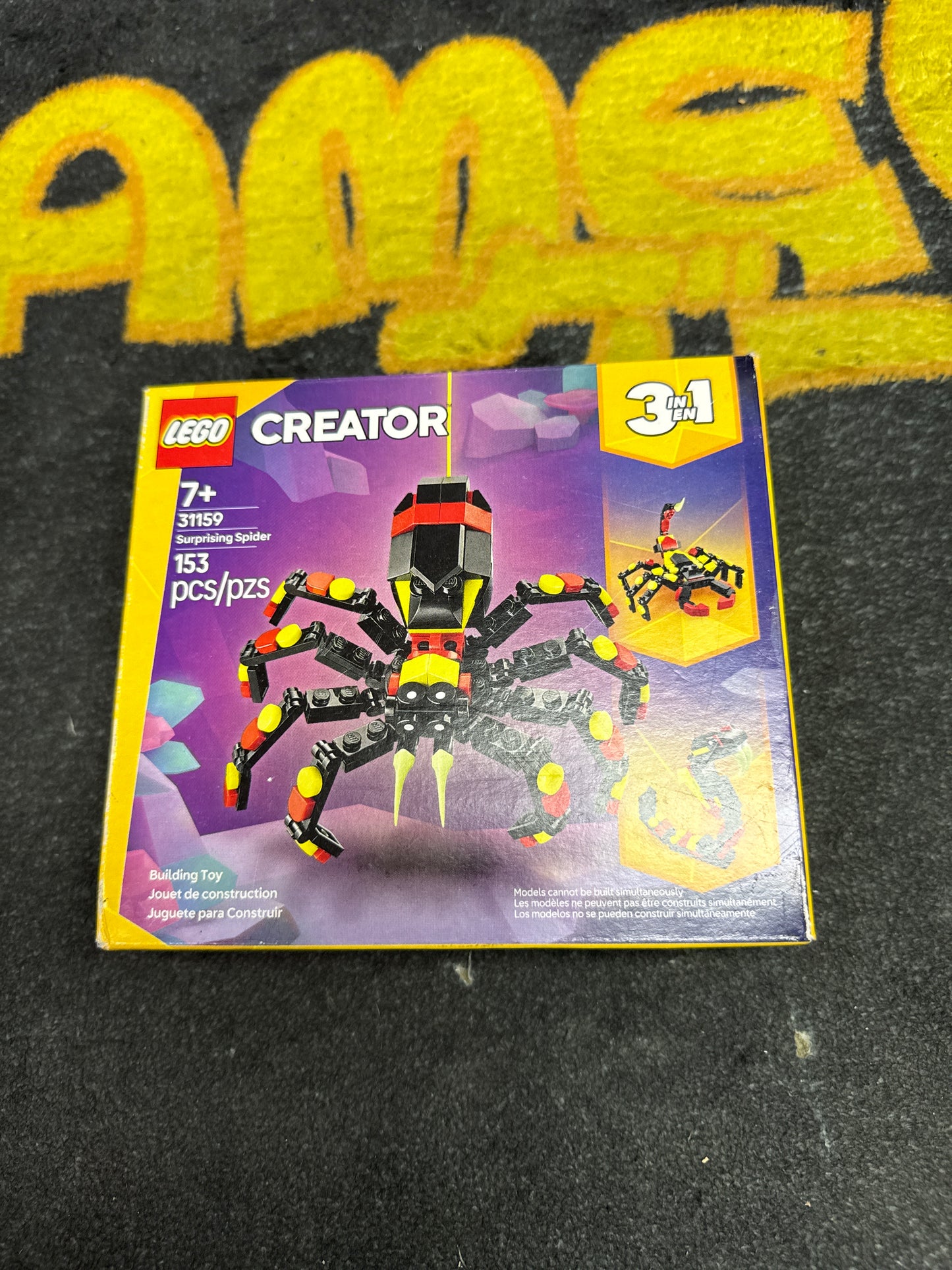 Surprising Spider 3 in 1 Lego 31159 (New)